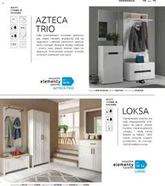 Pogląd oferty "Black Red White Gazetka - Katalog rodzinnych wnętrz" - ważna od 24.05.2024 | Strona: 151 | Produkty: Buty, Komoda, Lustro, Regał