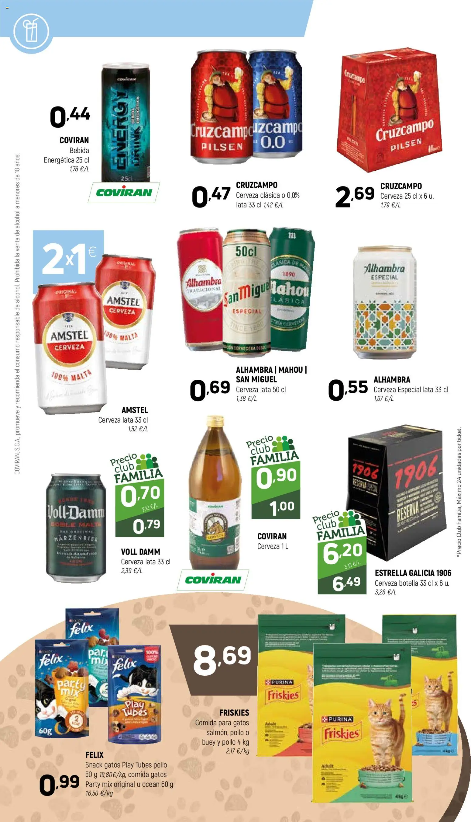 Coviran ofertas │ válido desde el 24.03.2026 | Página: 16 | Productos: Cerveza