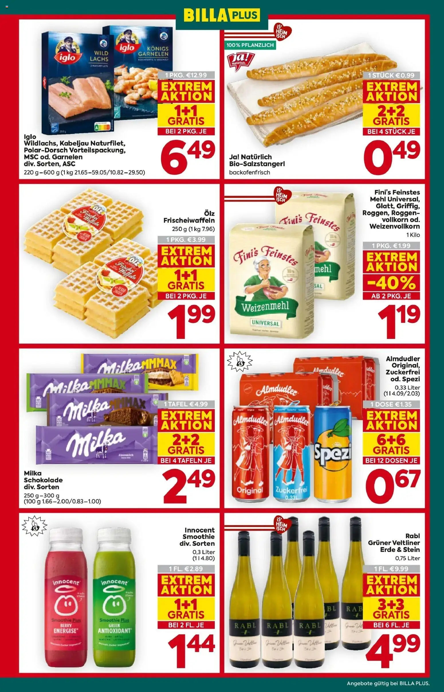 Billa Plus Flugblatt - Steiermark gültig ab 19.03.2026 | Seite: 5 | Produkte: Zucker, Schokolade