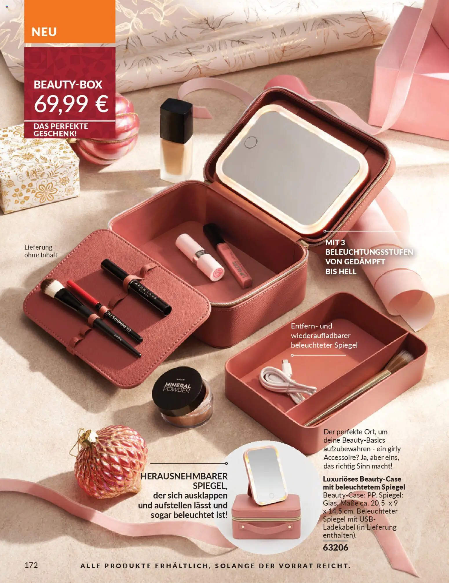 Avon - Black Friday – gültig ab 01.11.2025 | Seite: 174 | Produkte: USB, Spiegel, Ladekabel