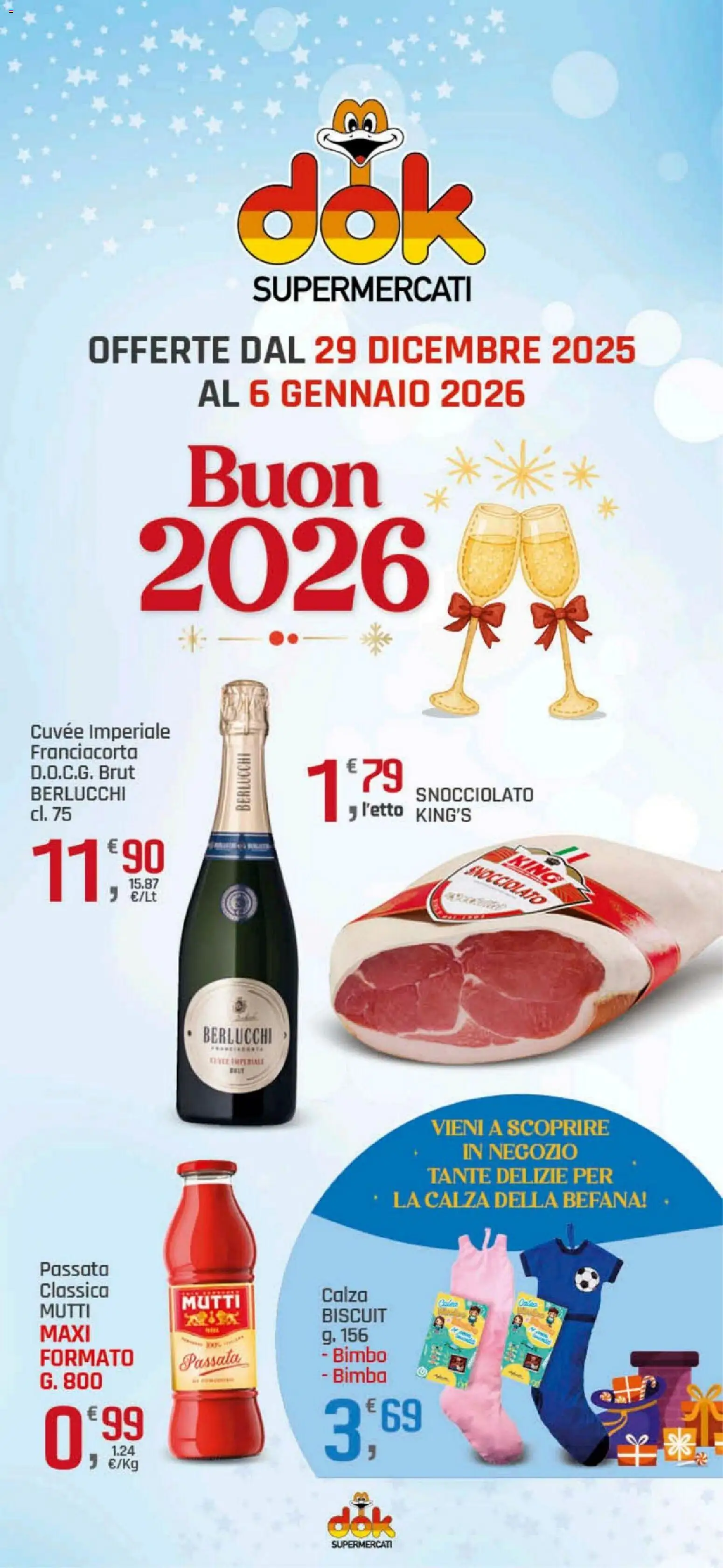 Volantino DOK del 29.12.2025 | Pagina: 1 | Prodotti: Mutti