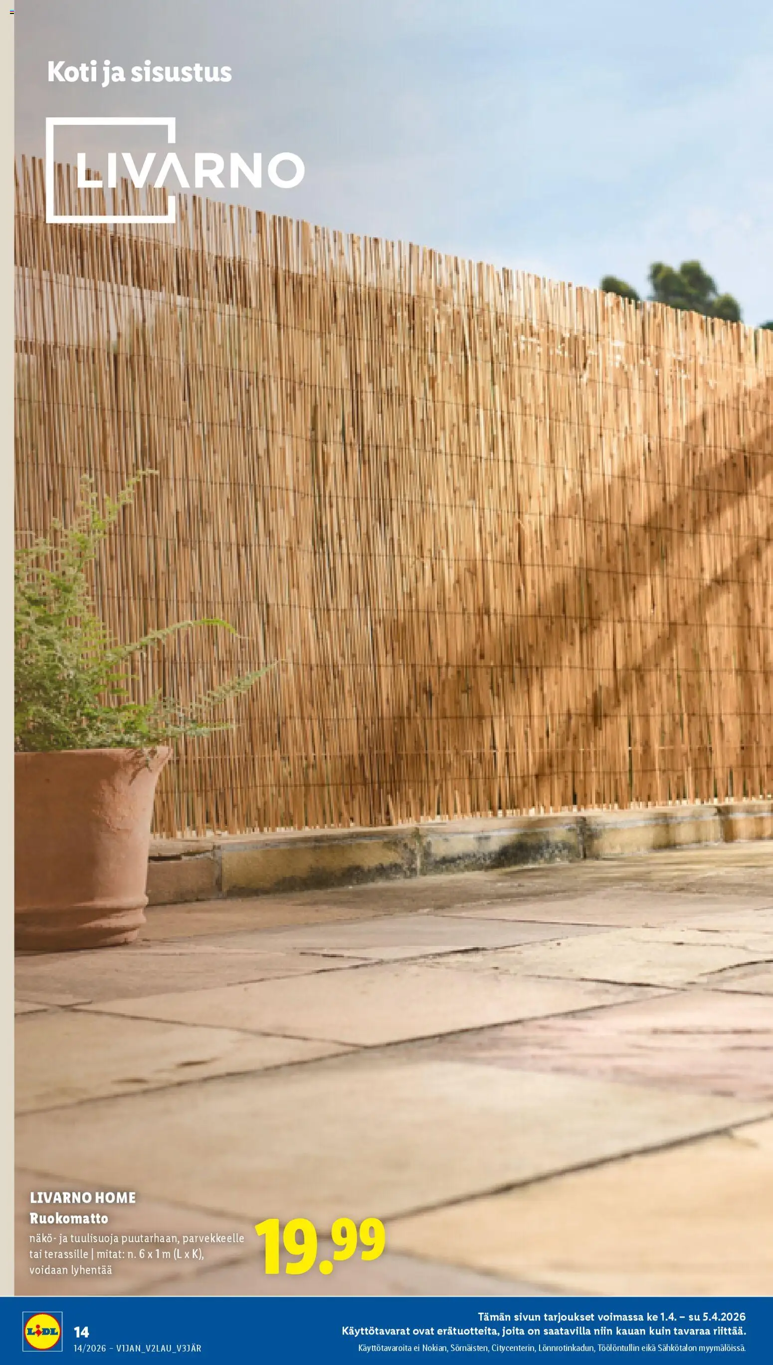 Lidl tarjoukset – voimassa 01.04.2026 alkaen | Sivu: 16