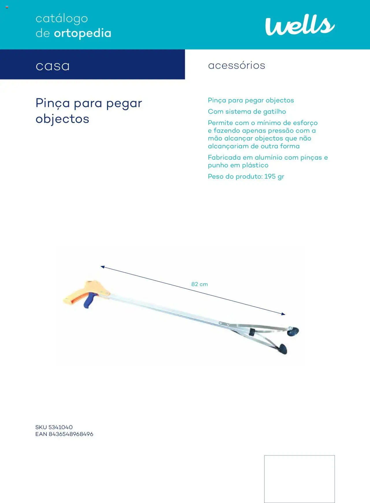 Well’s Catálogo de Ortopedia │ válido de 12.02.2024 | Página: 110 | Produtos: Pinça