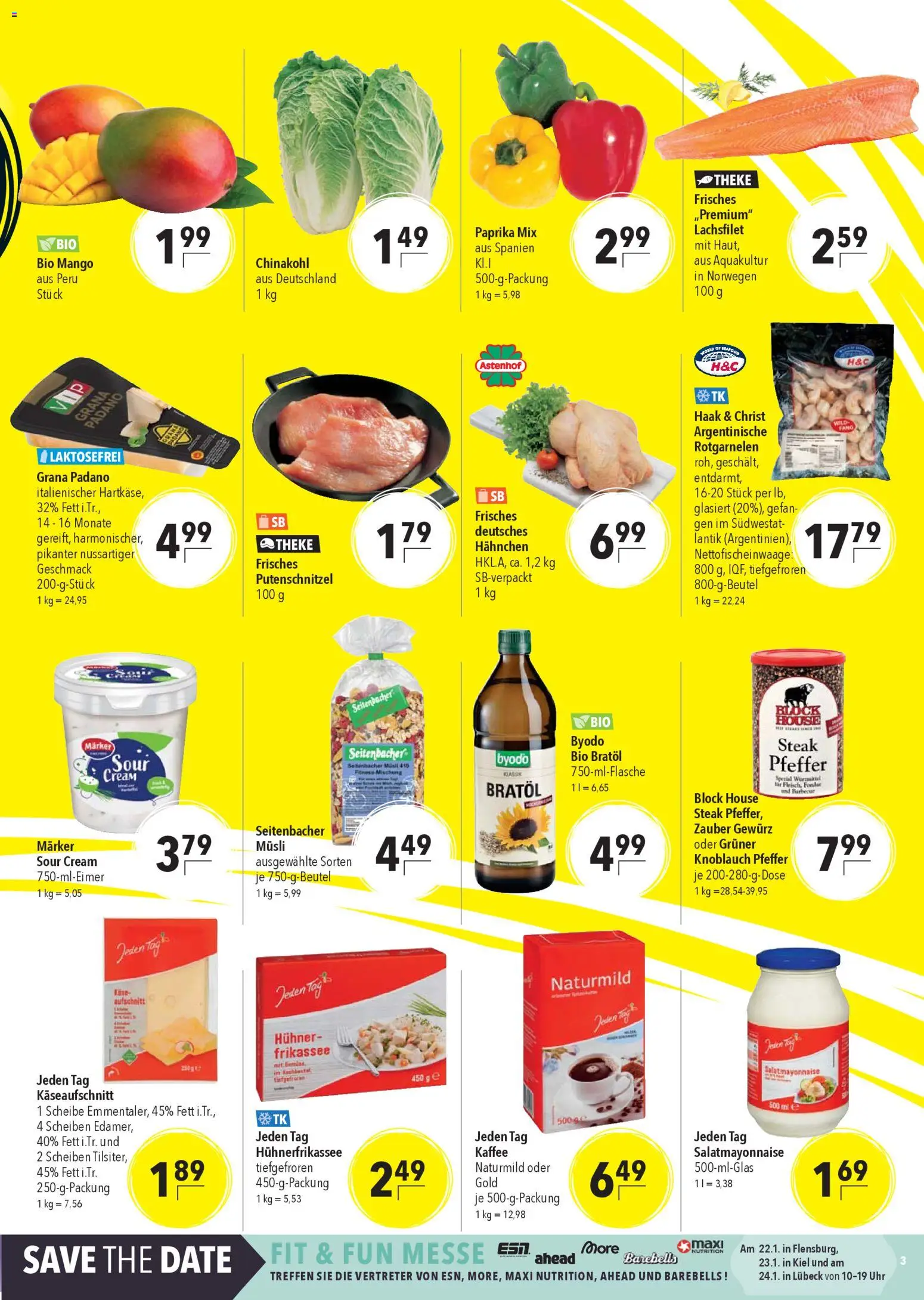 CITTI Markt Prospekt 	 – gültig ab 21.01.2026 | Seite: 3 | Produkte: Musli, Pfeffer, Mango, Chinakohl