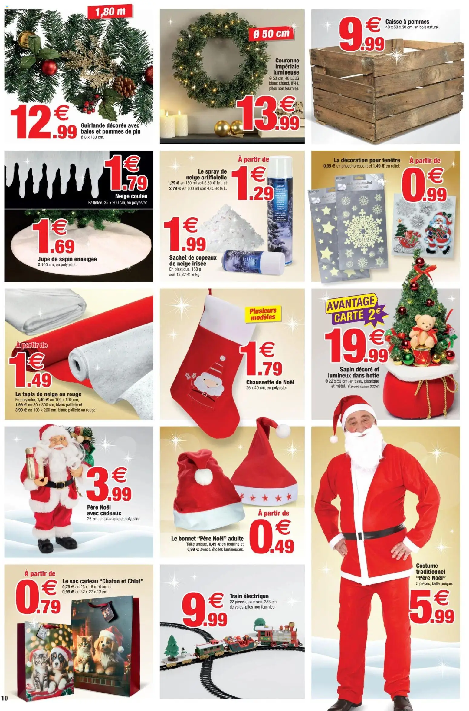 {H1} | Page: 10 | Produits: Sac, Tapis, Pommes, Piles