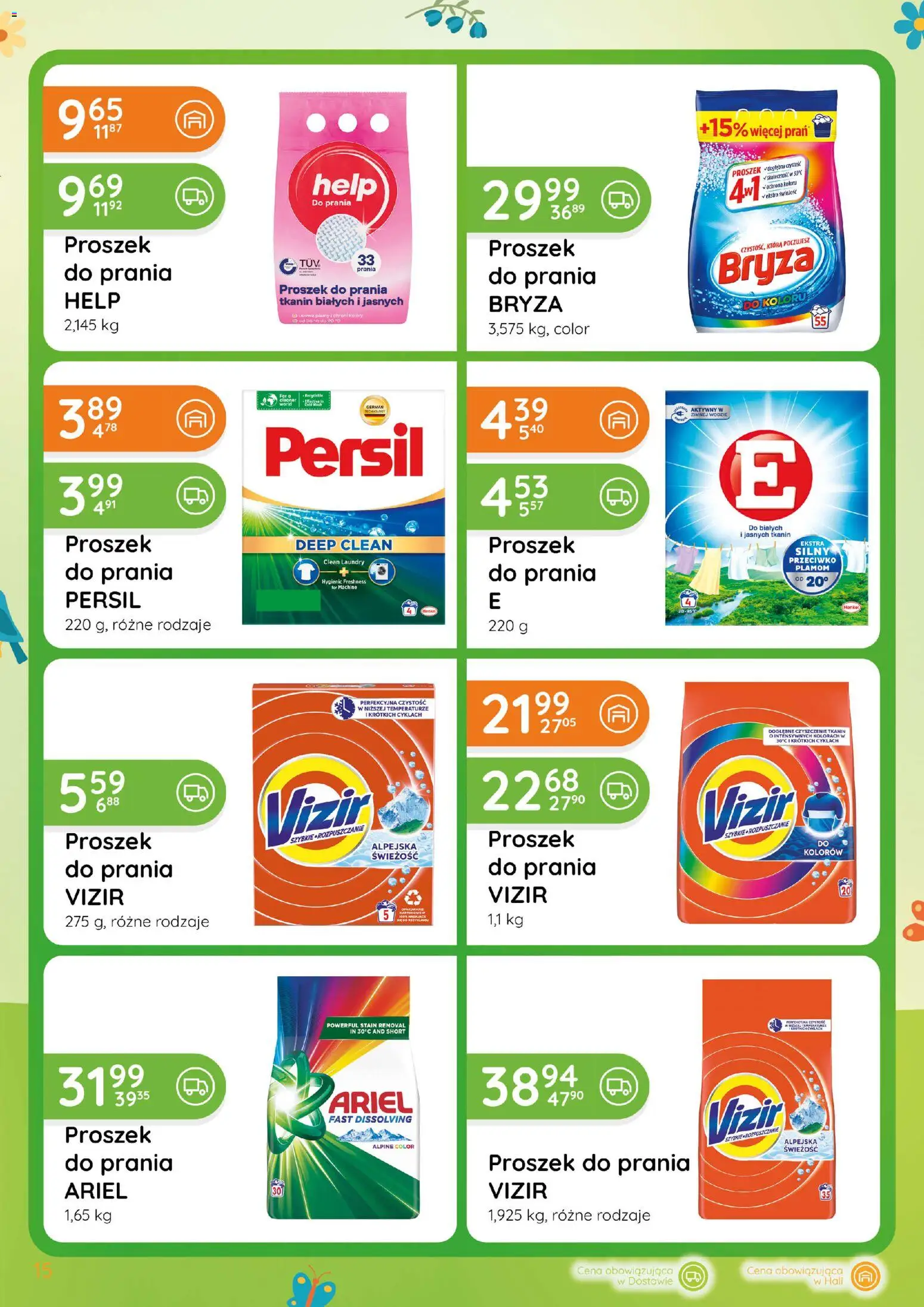 Eurocash gazetka - Katalog Chemiczny od 02.04.2026 | Strona: 15 | Produkty: Persil, Ariel, Proszek do prania