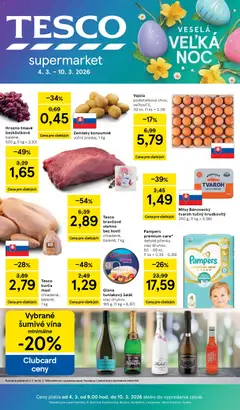 Tesco leták platný od 04.03.2026