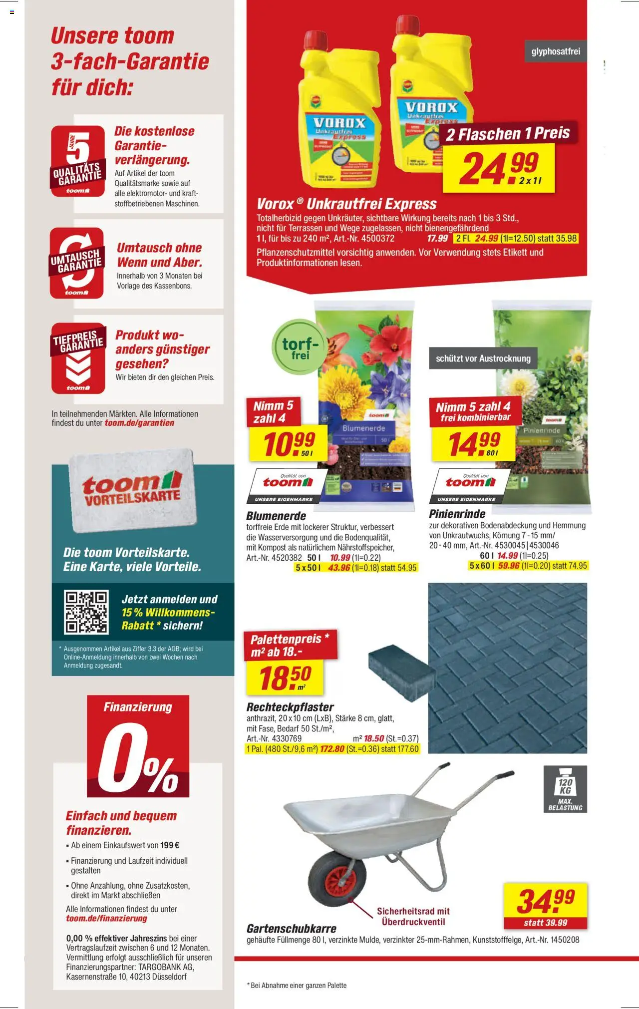 Toom Baumarkt Prospekt 	 - gültig ab dem 21.06.2025 | Seite: 2 | Produkte: Blumenerde