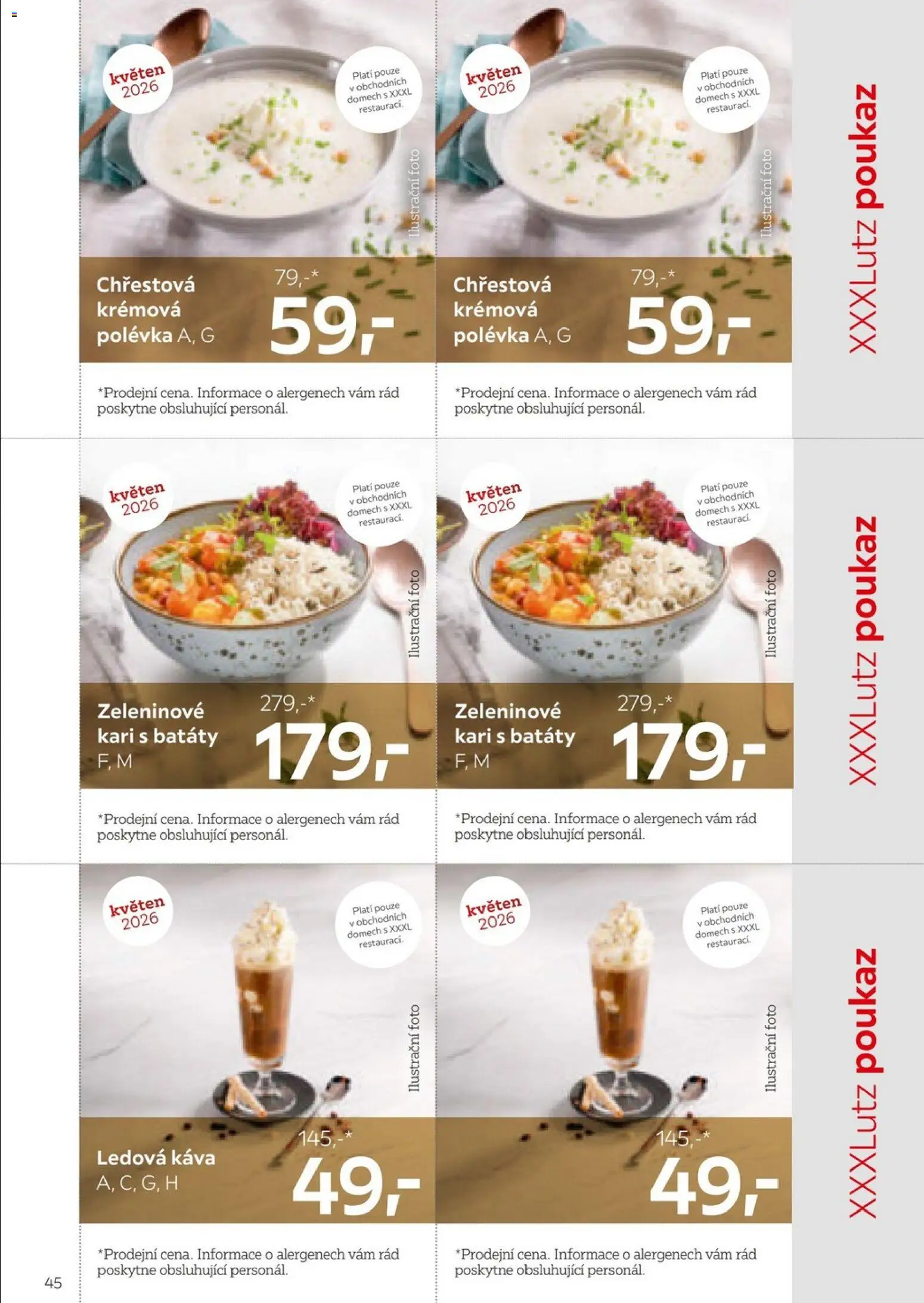 XXXLutz leták - Být věrným zákazníkem se vyplatí od 01.02.2026 | Strana: 45 | Produkty: Ledová káva, Káva, Batáty