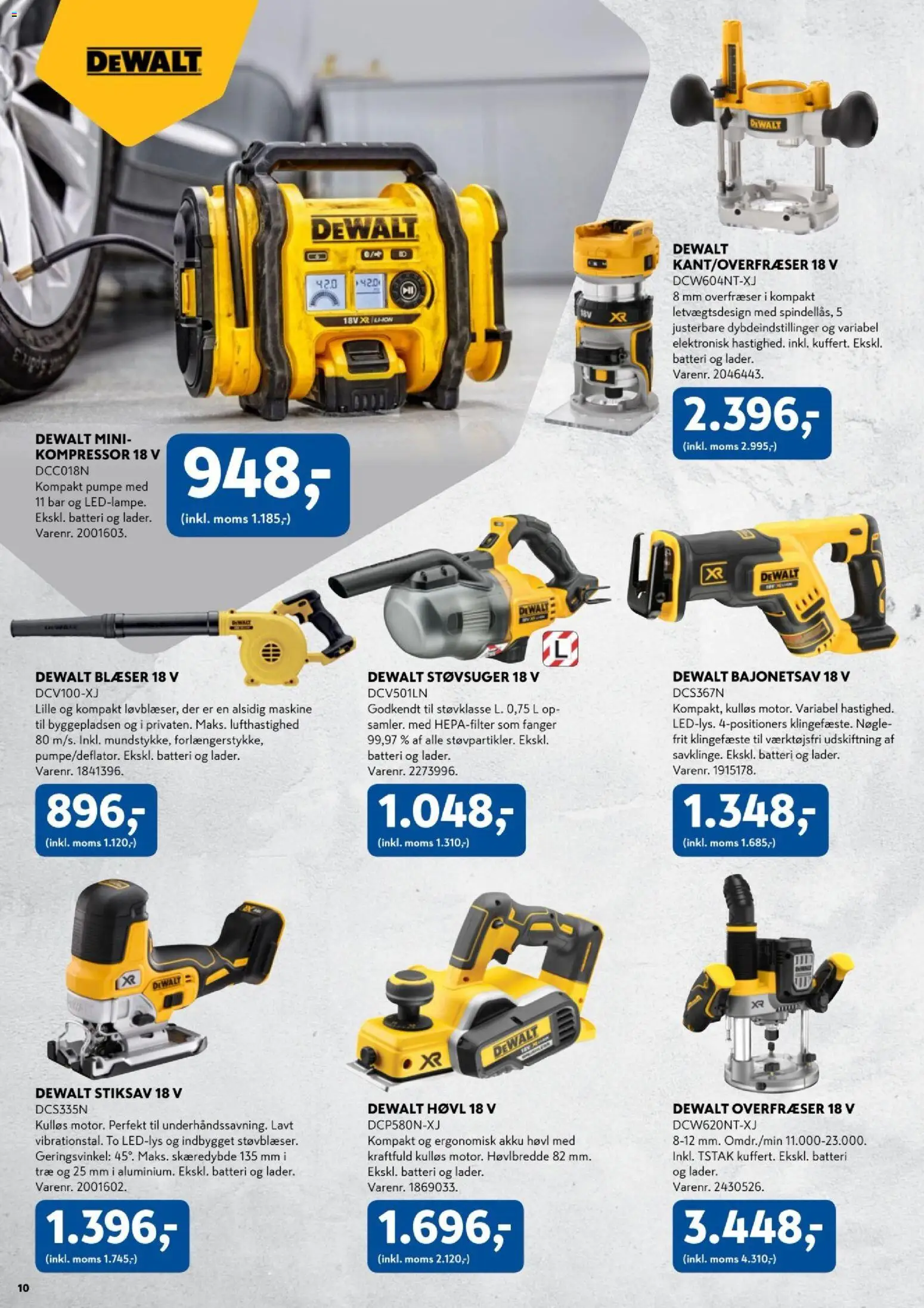 Davidsen tilbudsavis – gyldig fra 30.03.2026 | Side: 10 | Produkter: Søm, Støvsuger, Batteri