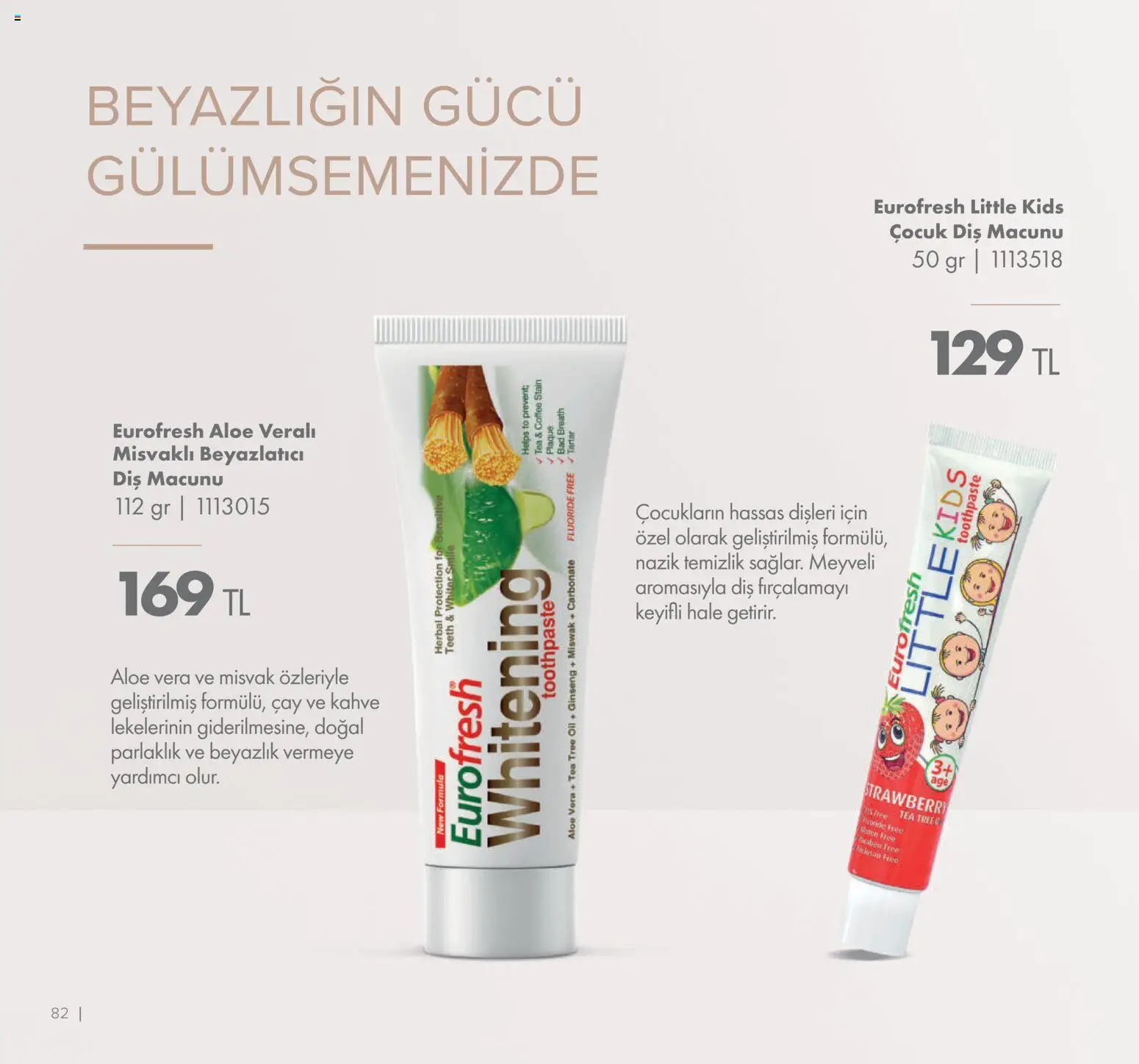 Farmasi Katalog - 01.01.2026 tarihinden itibaren geçerlidir | Sayfa: 82 | Ürünler: Ginseng, Diş macunu, Kahve, Çay
