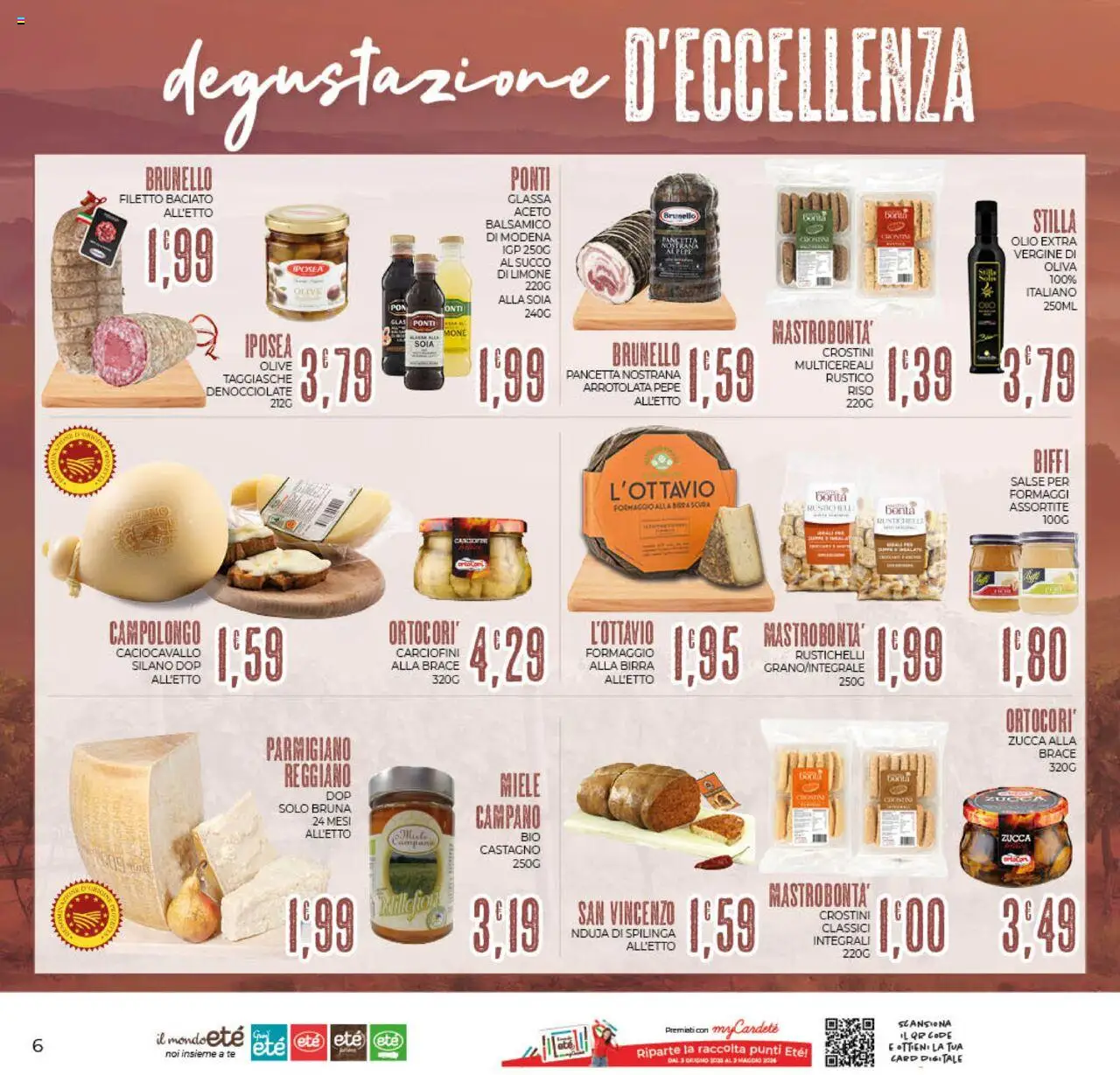 Volantino Eté del 19.09.2025 | Pagina: 6 | Prodotti: Birra, Riso, Crostini, Glassa