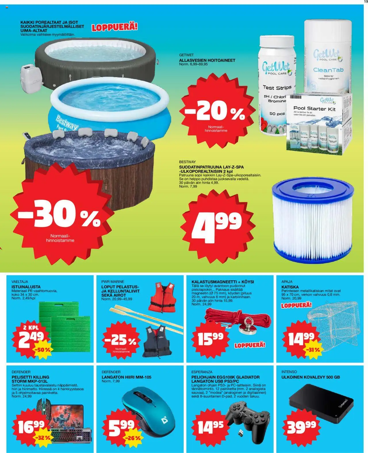  | Sivu: 19 | Tuotteet: USB, Ulkoinen kovalevy, Hiiri