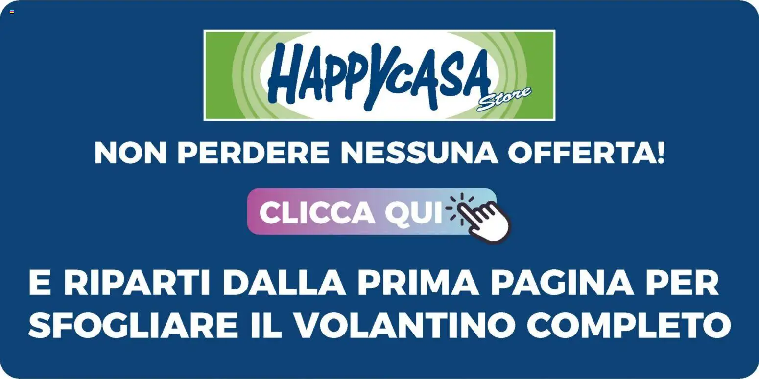 Volantino Happy Casa del 03.01.2026 | Pagina: 29