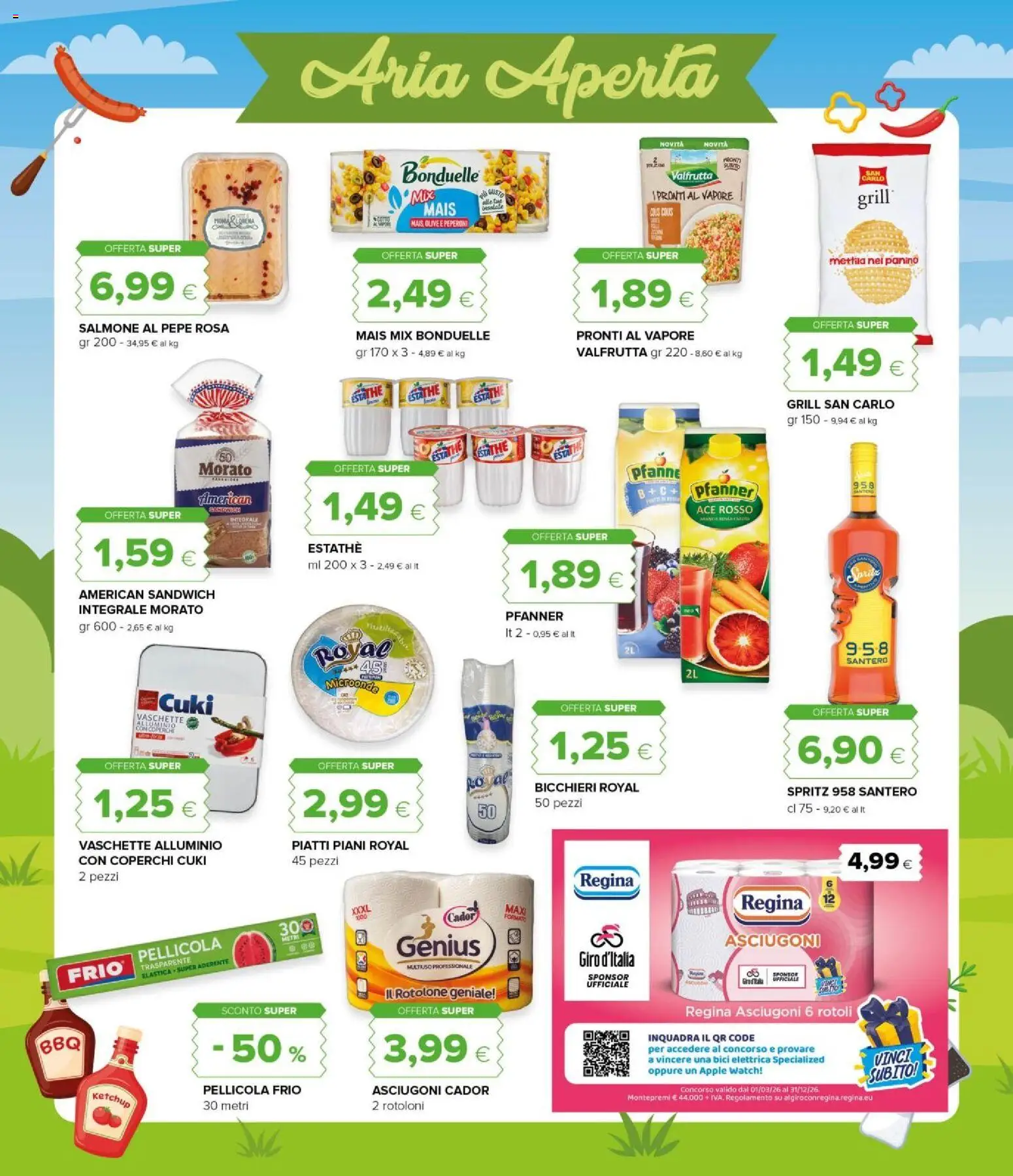 Volantino Oasi del 23.04.2026 | Pagina: 32 | Prodotti: Microonde, Salmone, Cous cous, Pellicola