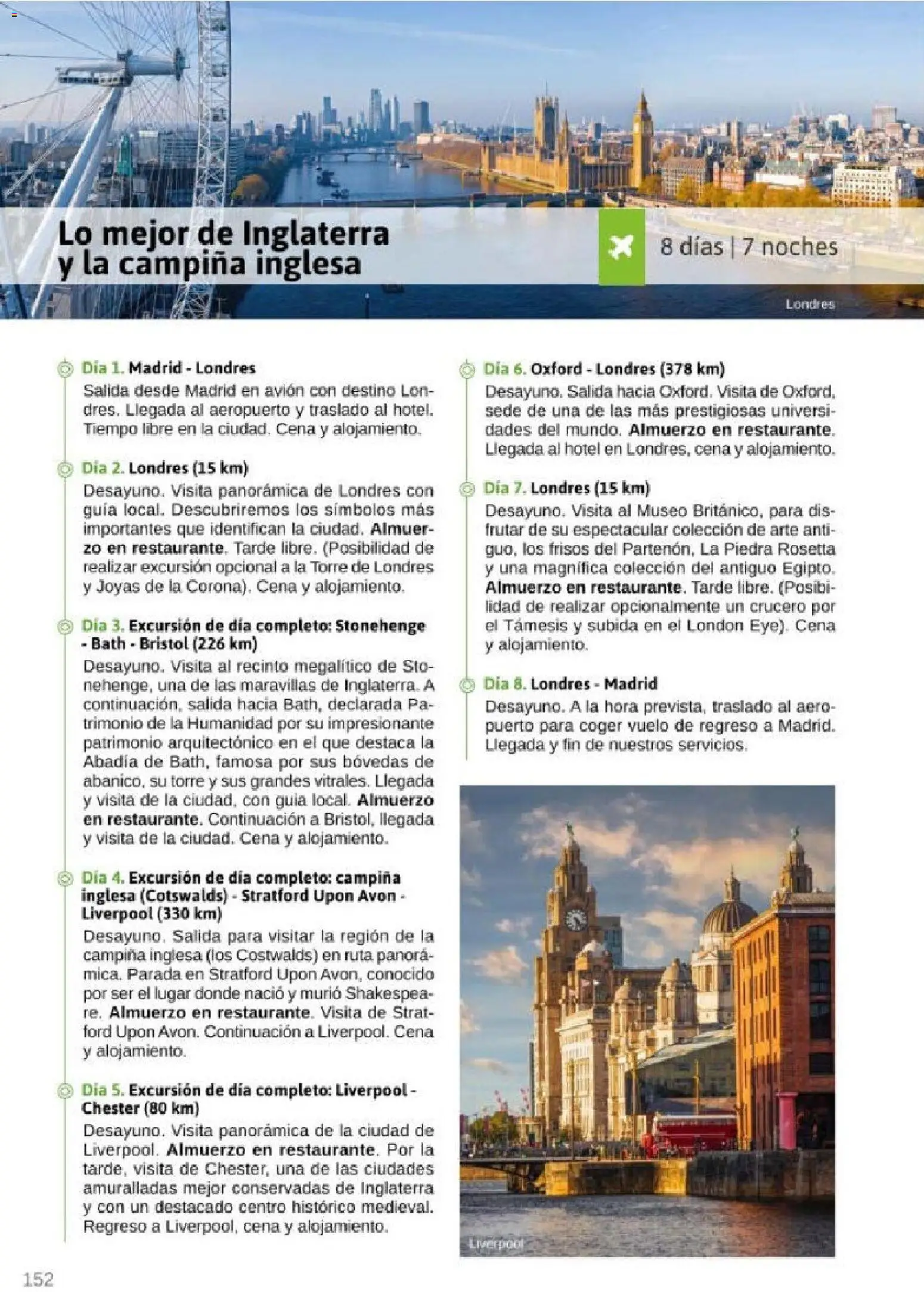Viajes El Corte Inglés Rutas Culturales de la Comunidad de Madrid │ válido desde el 01.04.2026 | Página: 152