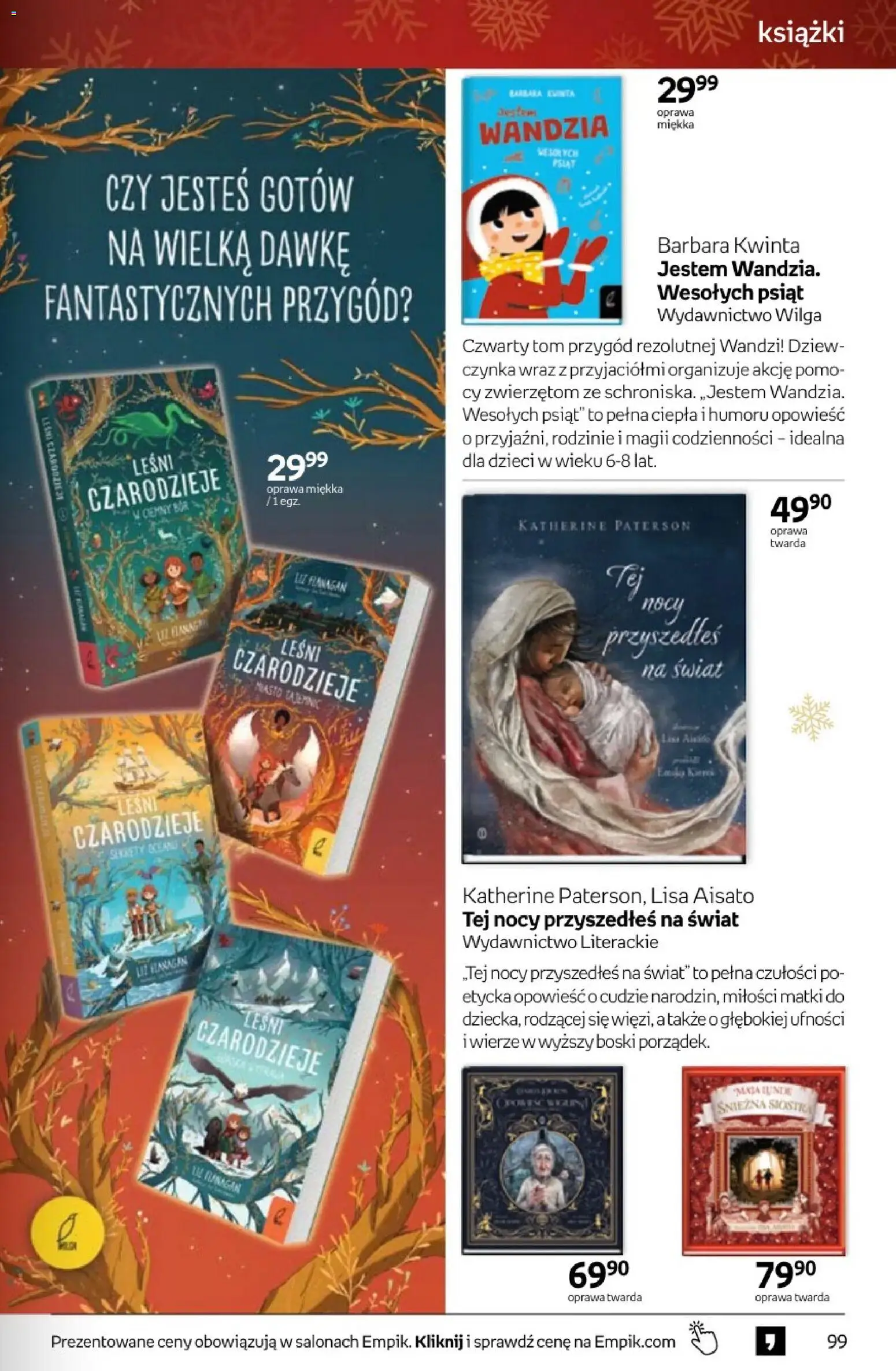 Empik promocje - Tom kultury Książki od 10.12.2025 | Strona: 99 | Produkty: Książki