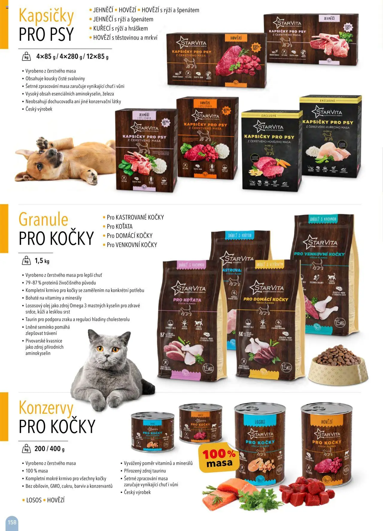 Mountfield katalog 2025 od 16.04.2025 | Strana: 158 | Produkty: Olej, Omega, Rýži, Maso