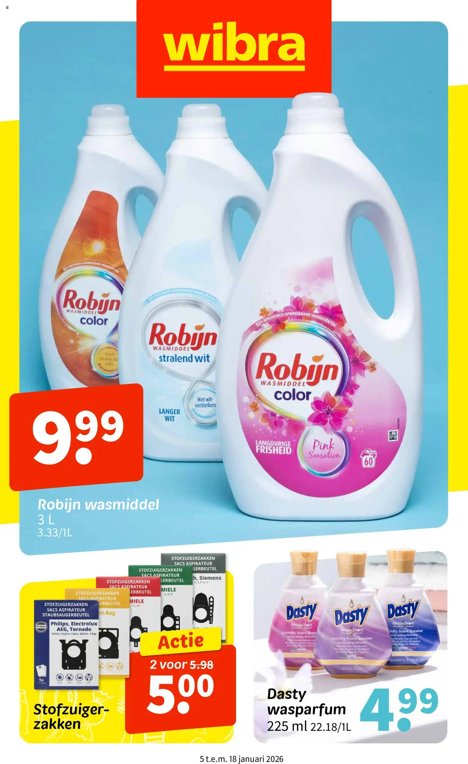 {H1} | Pagina: 1 | Producten: Stofzuiger, Parfum, Wasmiddel, Robijn