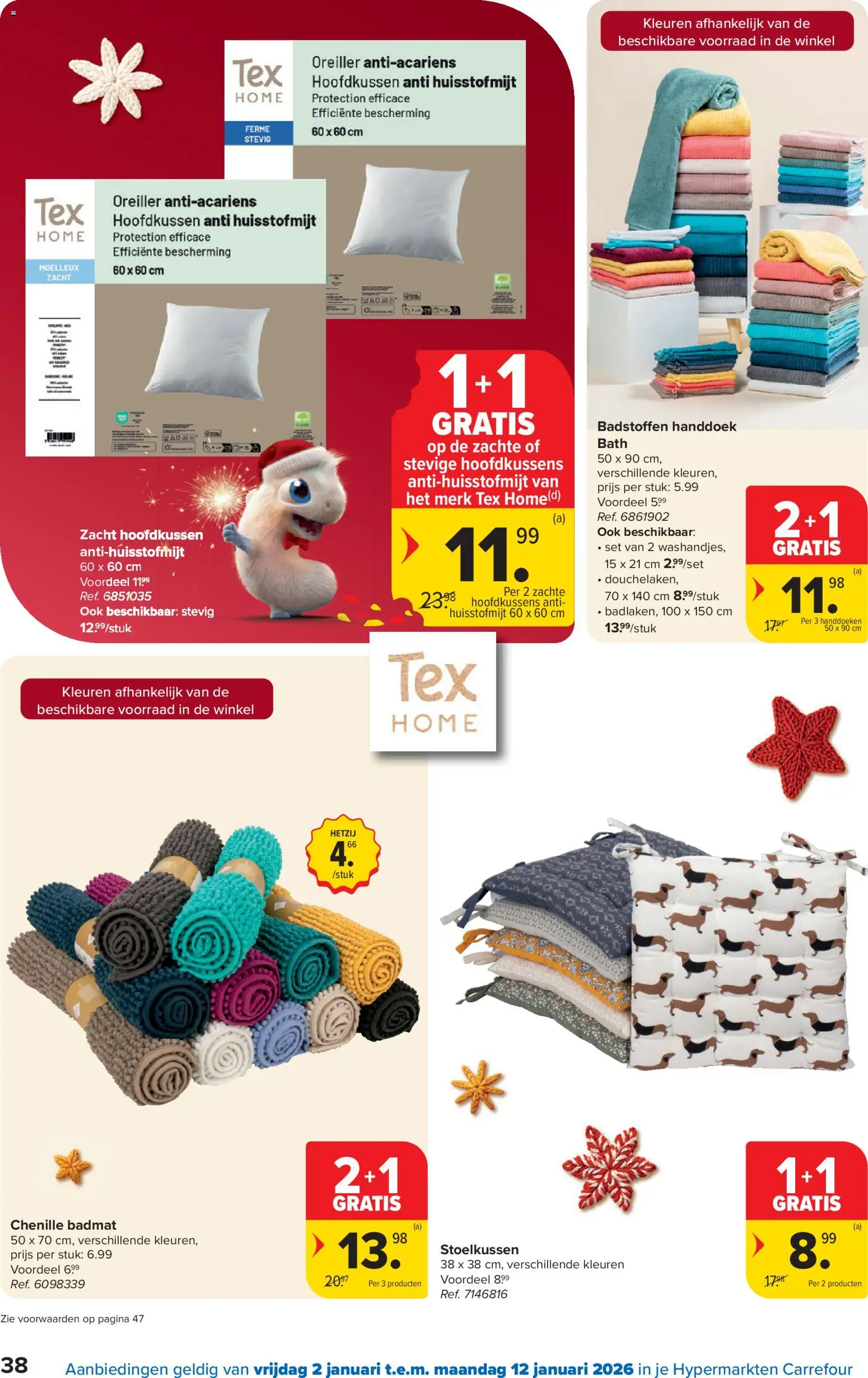 {H1} | Pagina: 38 | Producten: Badmat, Handdoeken, Handdoek