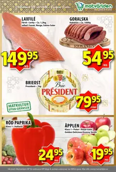 Matvärlden - erbjudanden - Förhandsvisning av reklamblad från butik Matvärlden aktuell från 13.10.2025 | Sida: 2