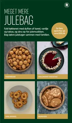 VANILJEKRANSE, Vaniljekranse cookies on a plate. gyldig fra 30.11.2025 | Side: 9