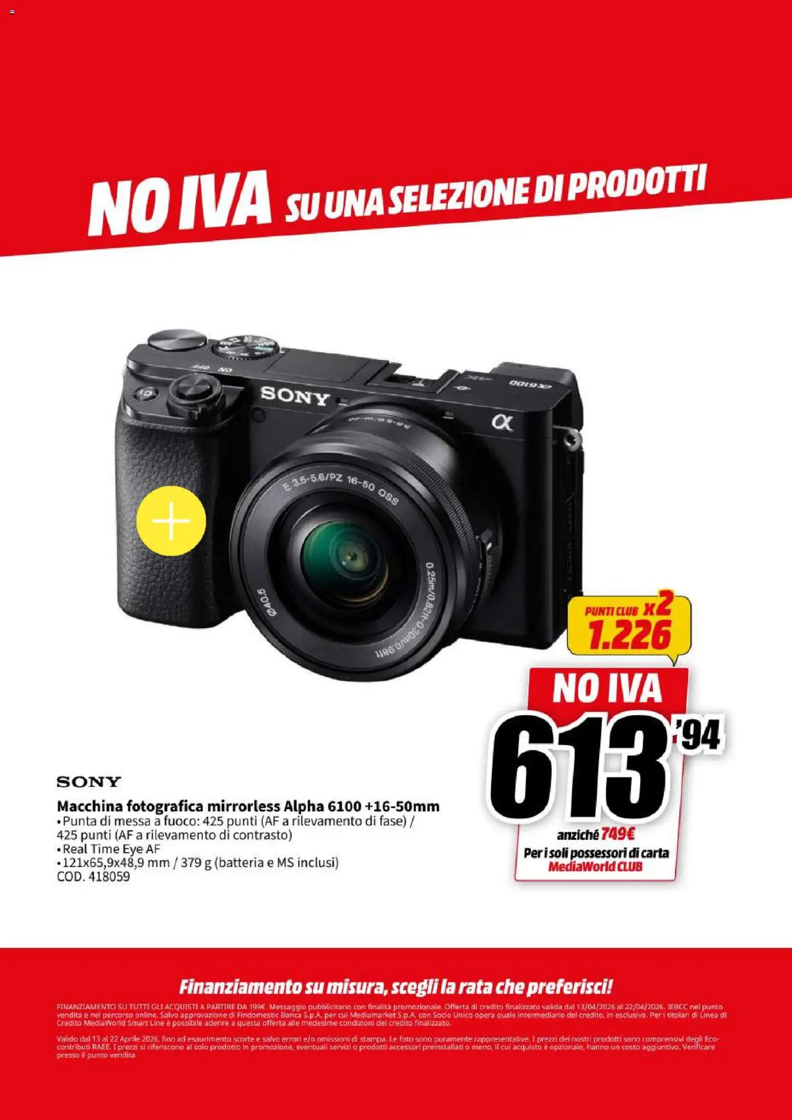 Volantino Media World del 13.04.2026 | Pagina: 19