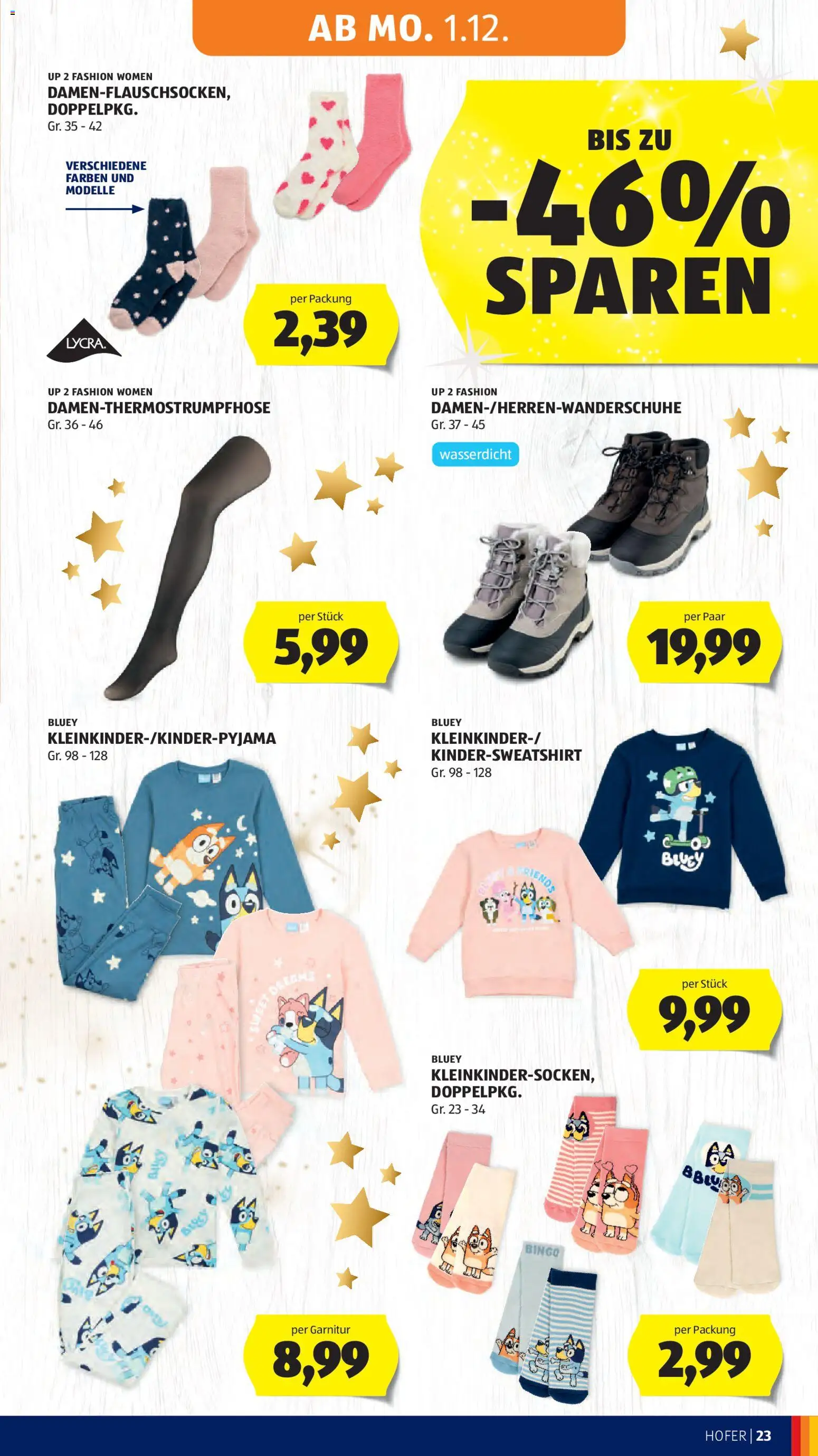 Hofer AT akciós ujság - amely érvényes a következő dátumtól: 28.11.2025 | Oldal: 39