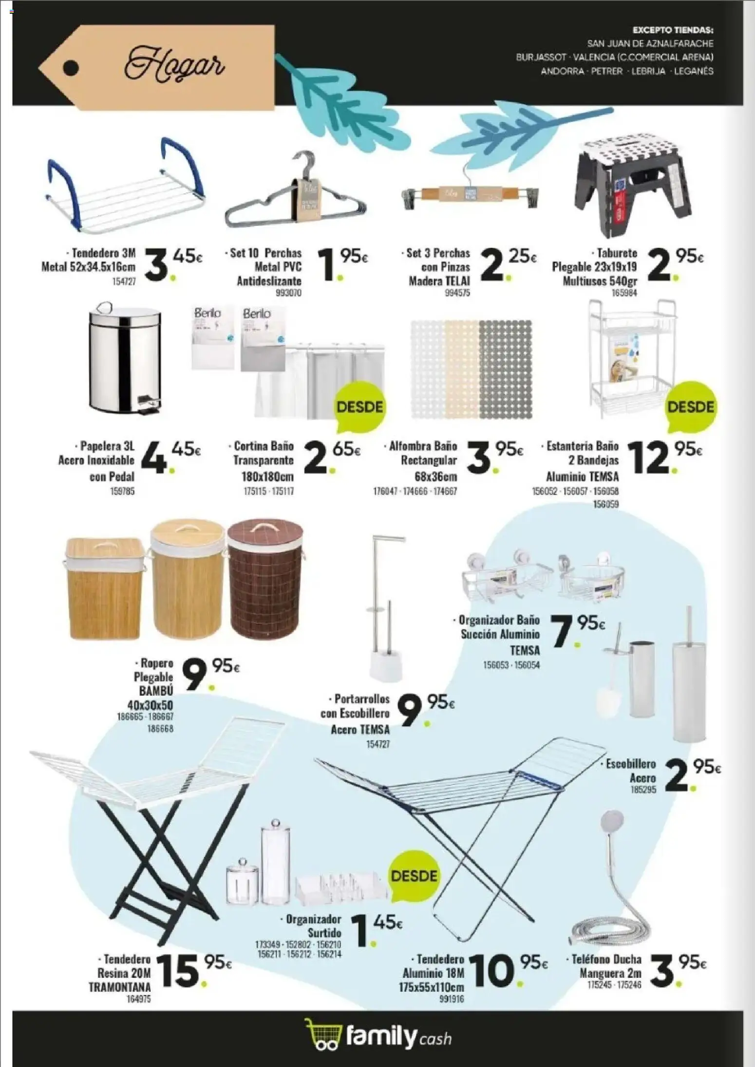 Family Cash folleto │ válido desde el 12.01.2026 | Página: 18 | Productos: Casque moto, Teléfono, Ducha, Alfombra
