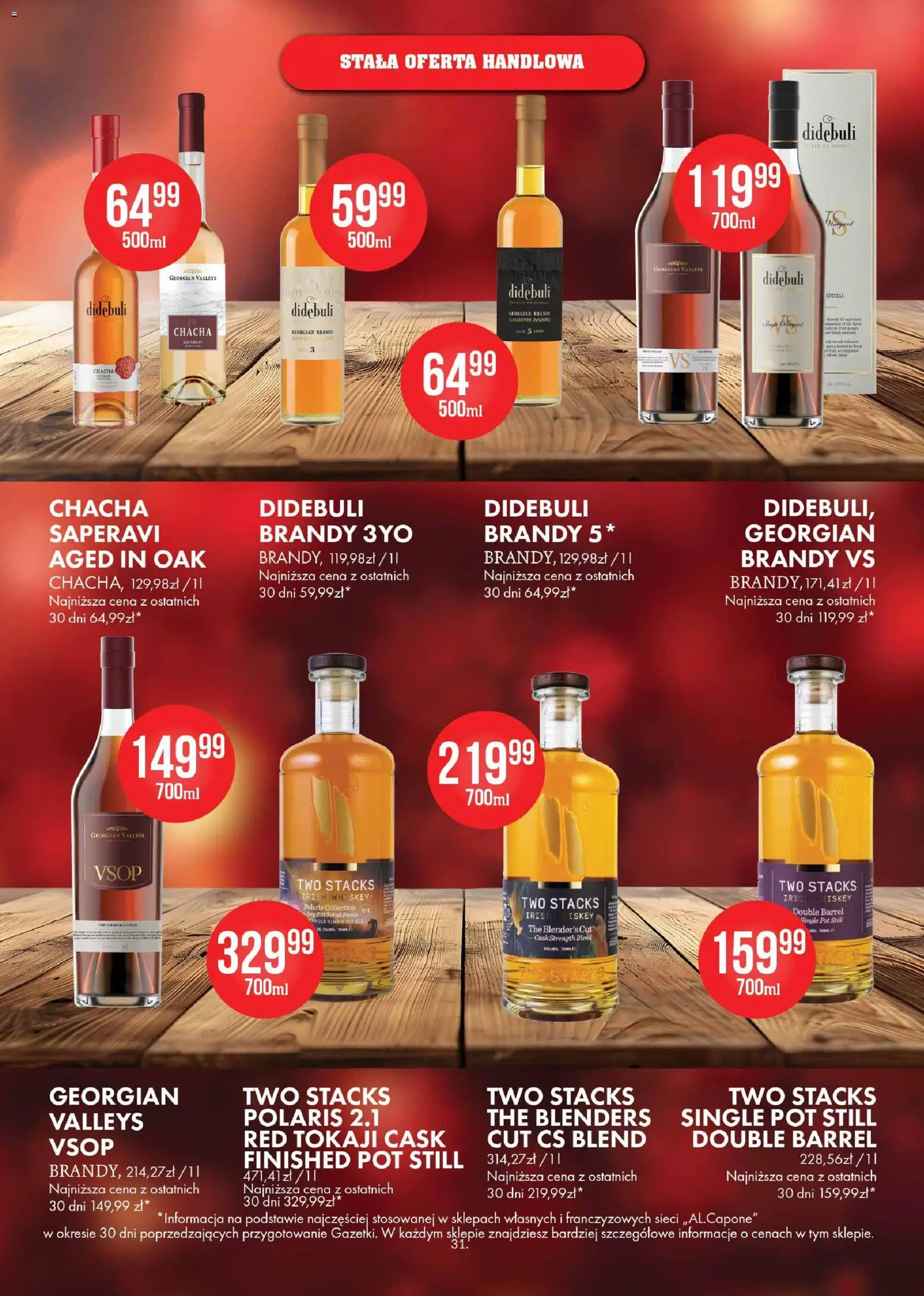 Al.Capone Gazetka od 13.11.2025 | Strona: 31 | Produkty: Por
