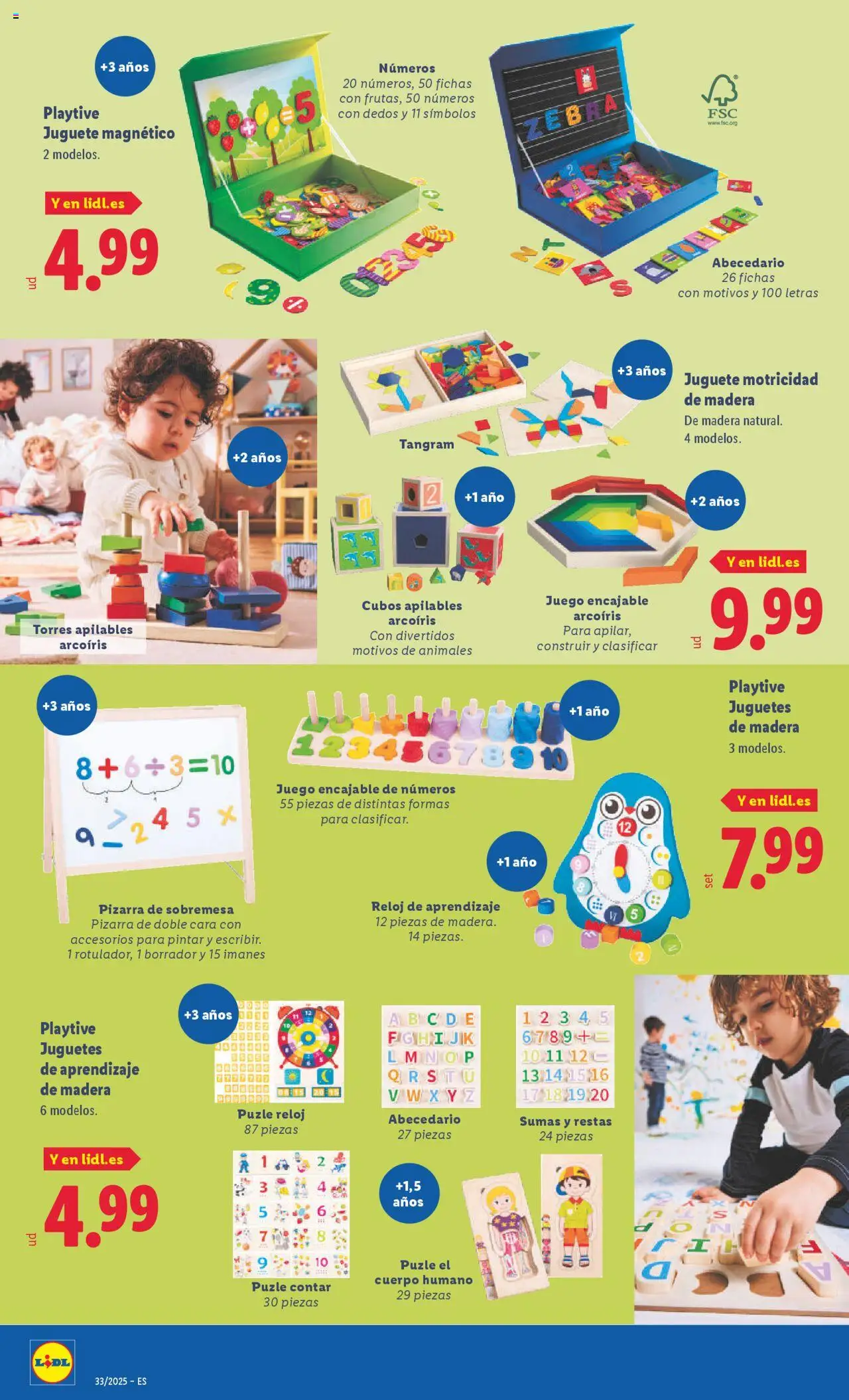 Lidl catálogo de bazar MAD │ válido desde el 11.08.2025 | Página: 12 | Productos: Reloj, Juguetes, Body