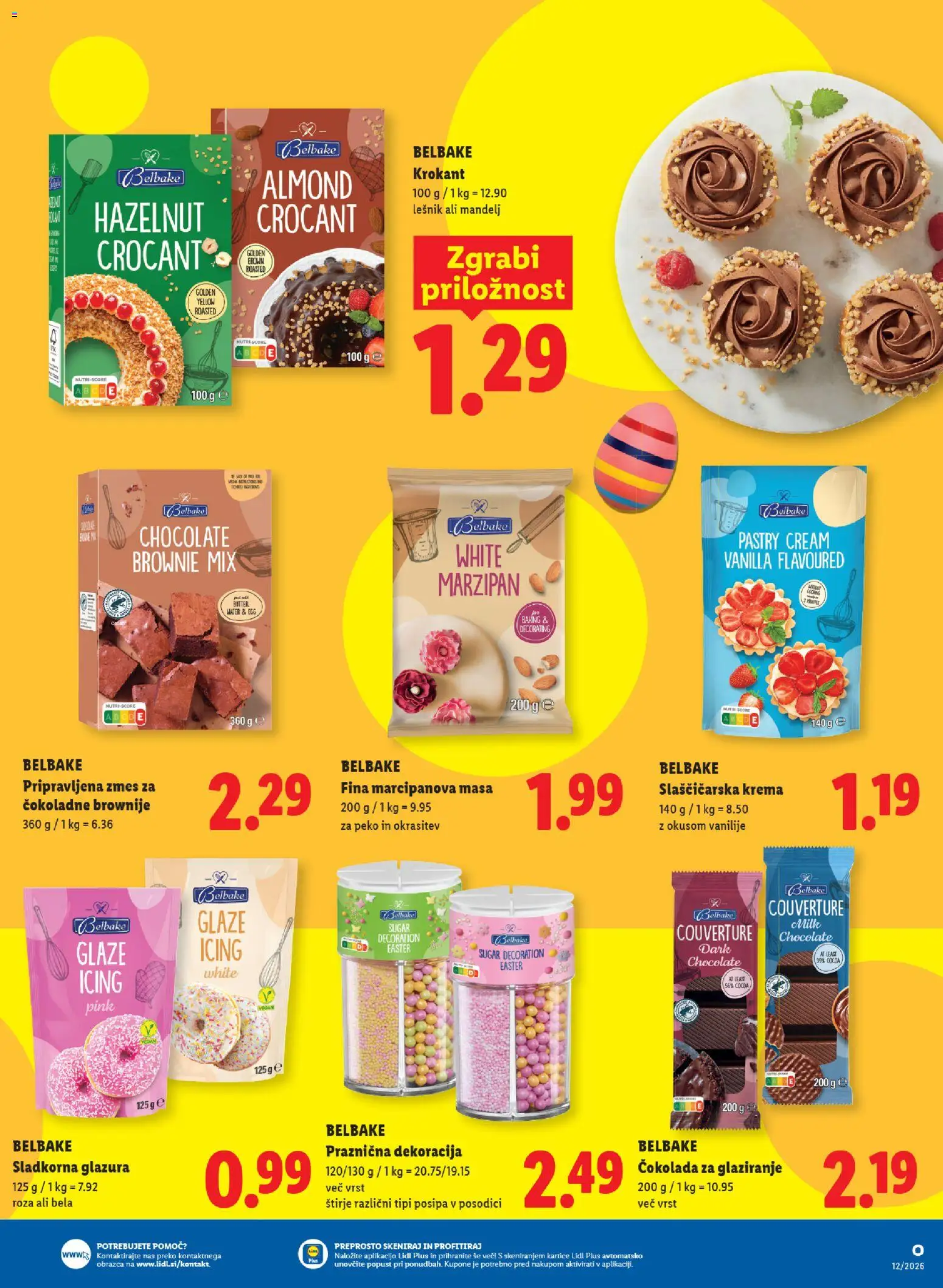 Novi Lidl katalog ponudbe – veljaven od 19.03.2026 | Stran: 51 | Izdelki: Krema, Cokolada