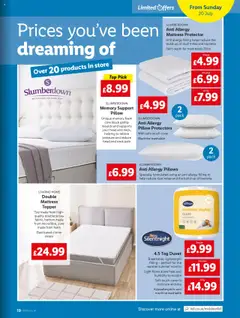  | Page: 19 | Products: Mattress, Pillow
