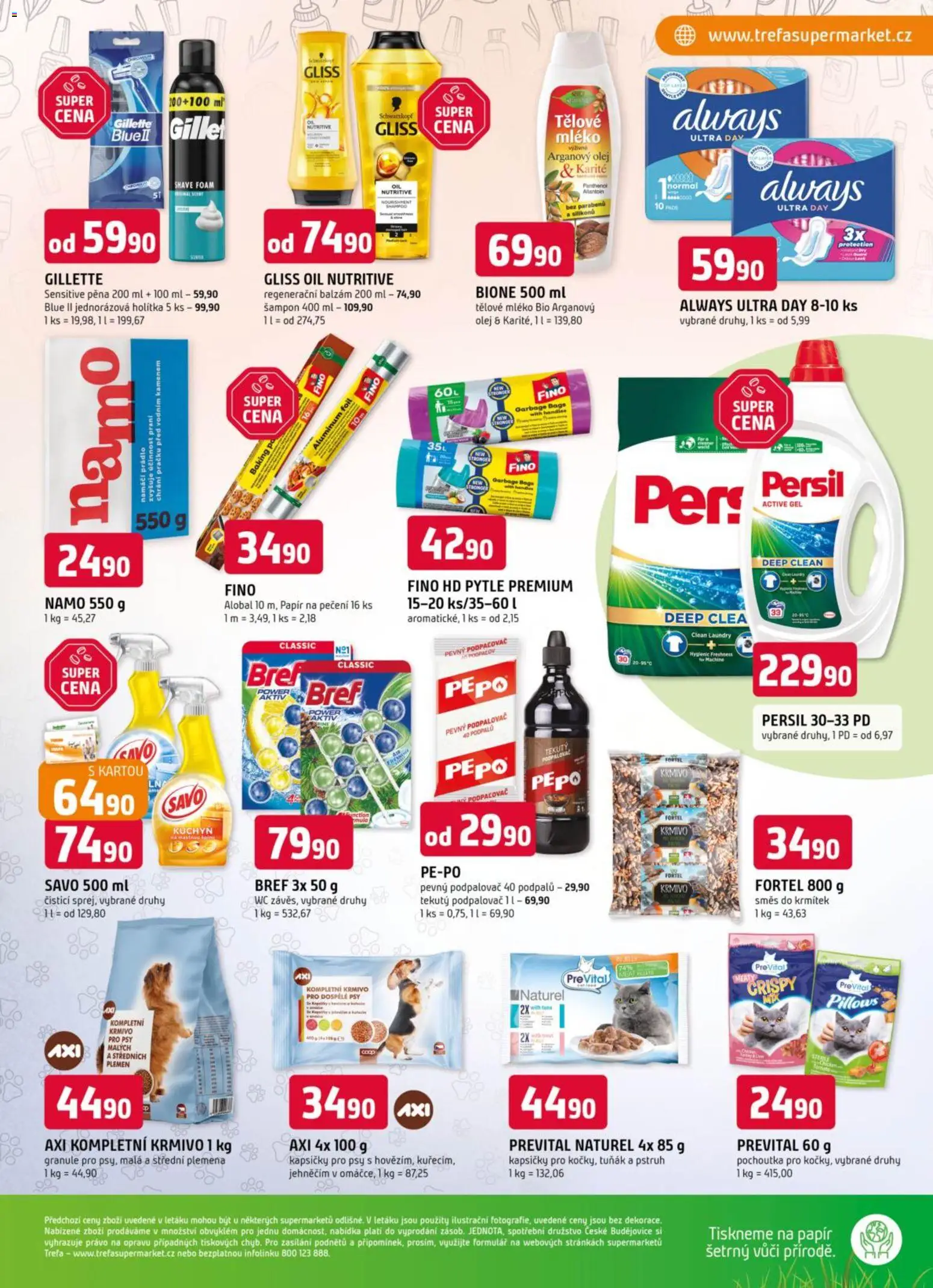 Trefa leták od 21.01.2026 | Strana: 11 | Produkty: Tuňák, Savo, Pstruh, Šampon