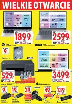 Pogląd oferty "Mediaexpert Gazetka - Wielkie otwarcie Warszawa" - ważna od 15.01.2026 | Strona: 5 | Produkty: Laptop, Dysk, USB, Papier ksero