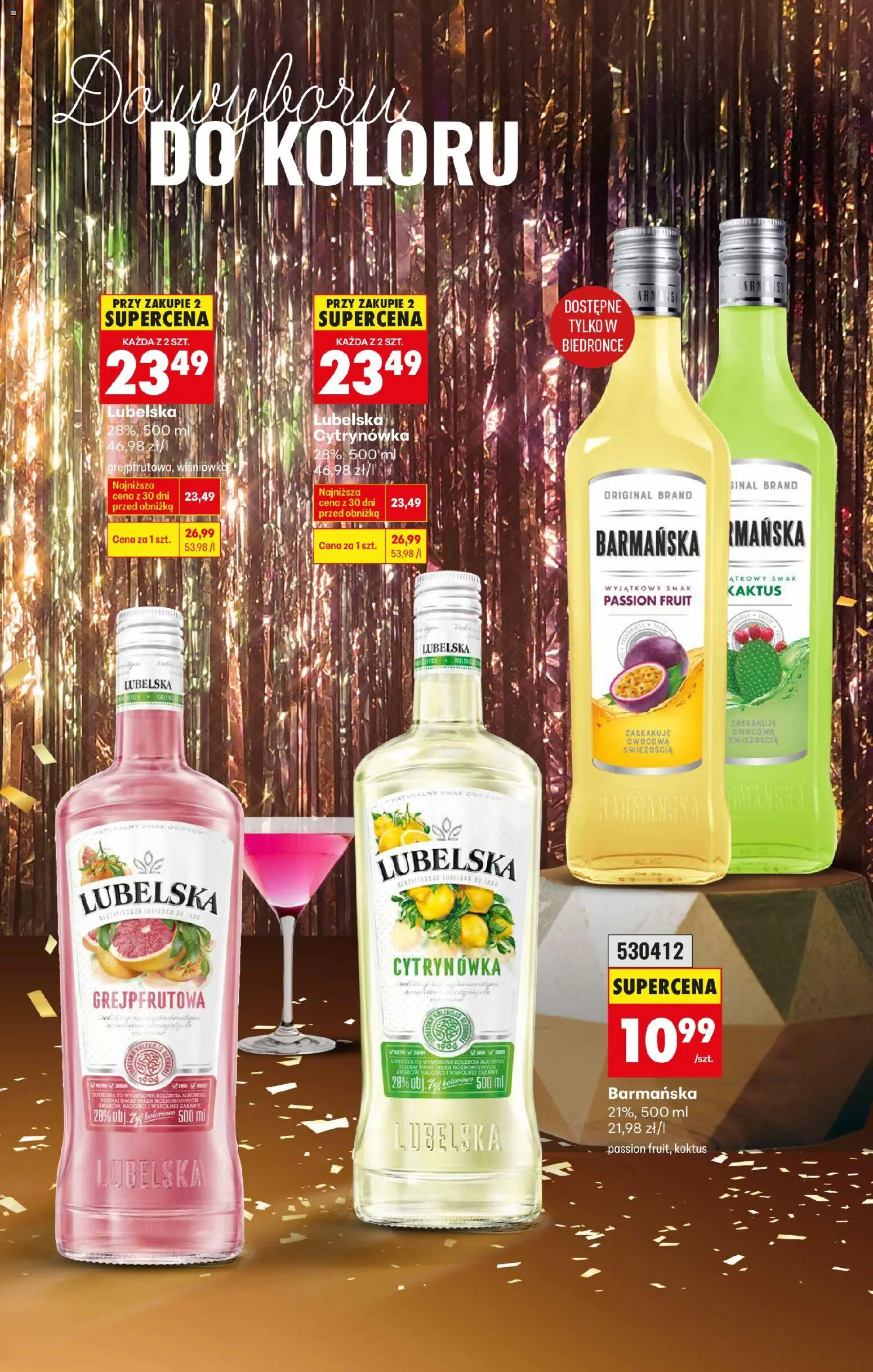 Biedronka gazetka - Czas na toast od 27.12.2025 | Strona: 43