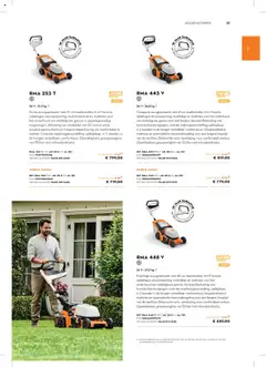 Aveve Gids tuinmachines - Voorbeeld van een folder van Aveve, geldig van 24.03.2025 | Pagina: 21 | Producten: Behuizing