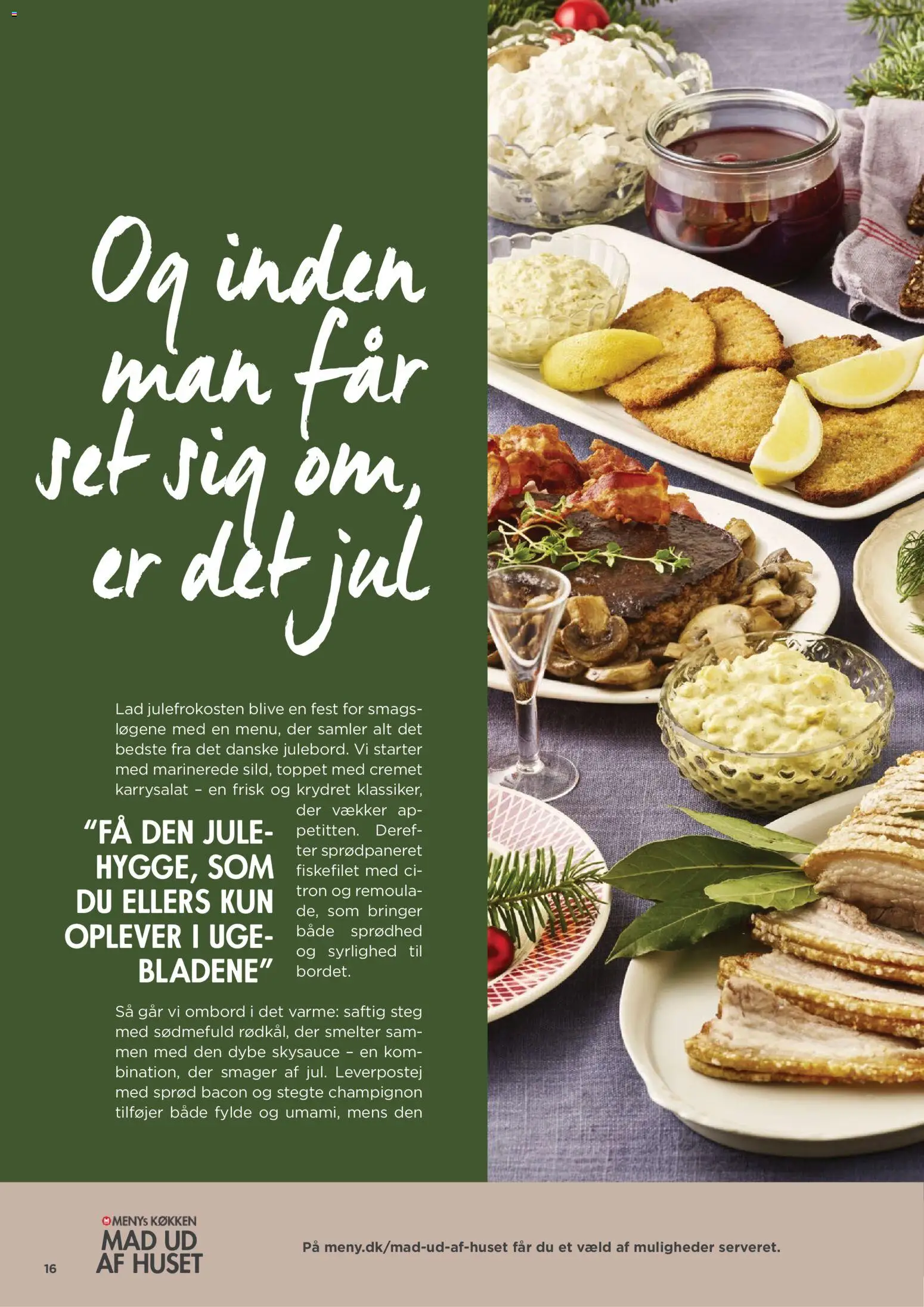Meny tilbudsavis – gyldig fra 01.04.2026 | Side: 16 | Produkter: Champignon, Leverpostej, Karrysalat, Søm