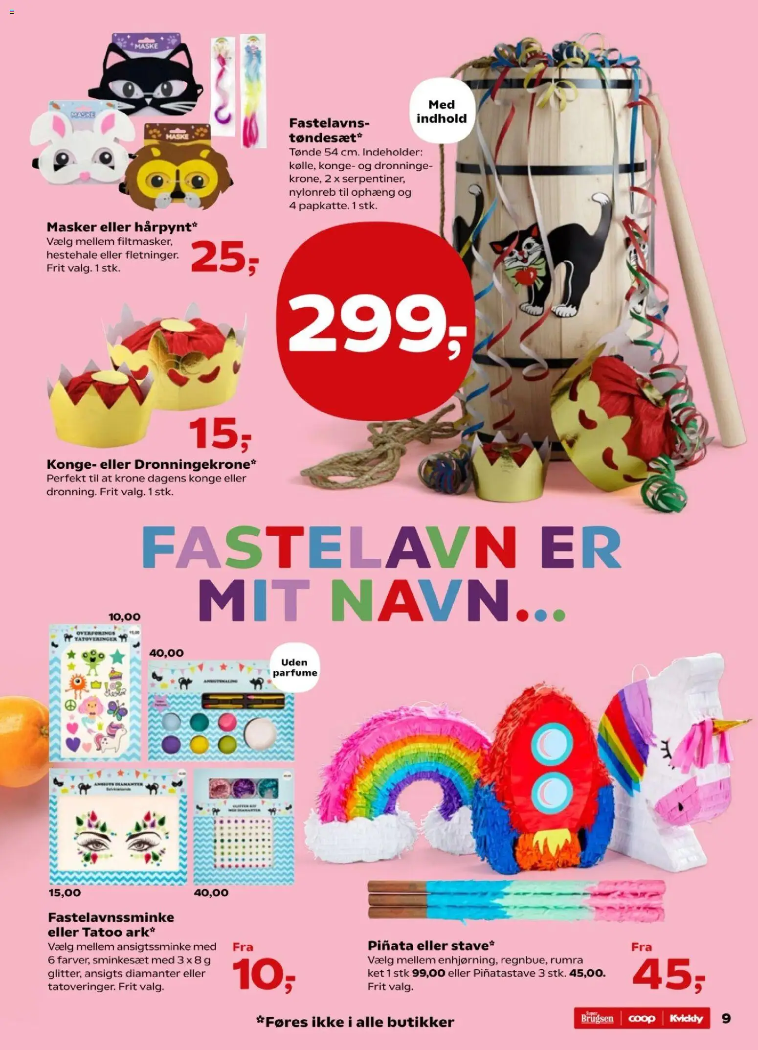 Super Brugsen tilbudsavis – gyldig fra 22.01.2026 | Side: 9 | Produkter: Parfume, Maske