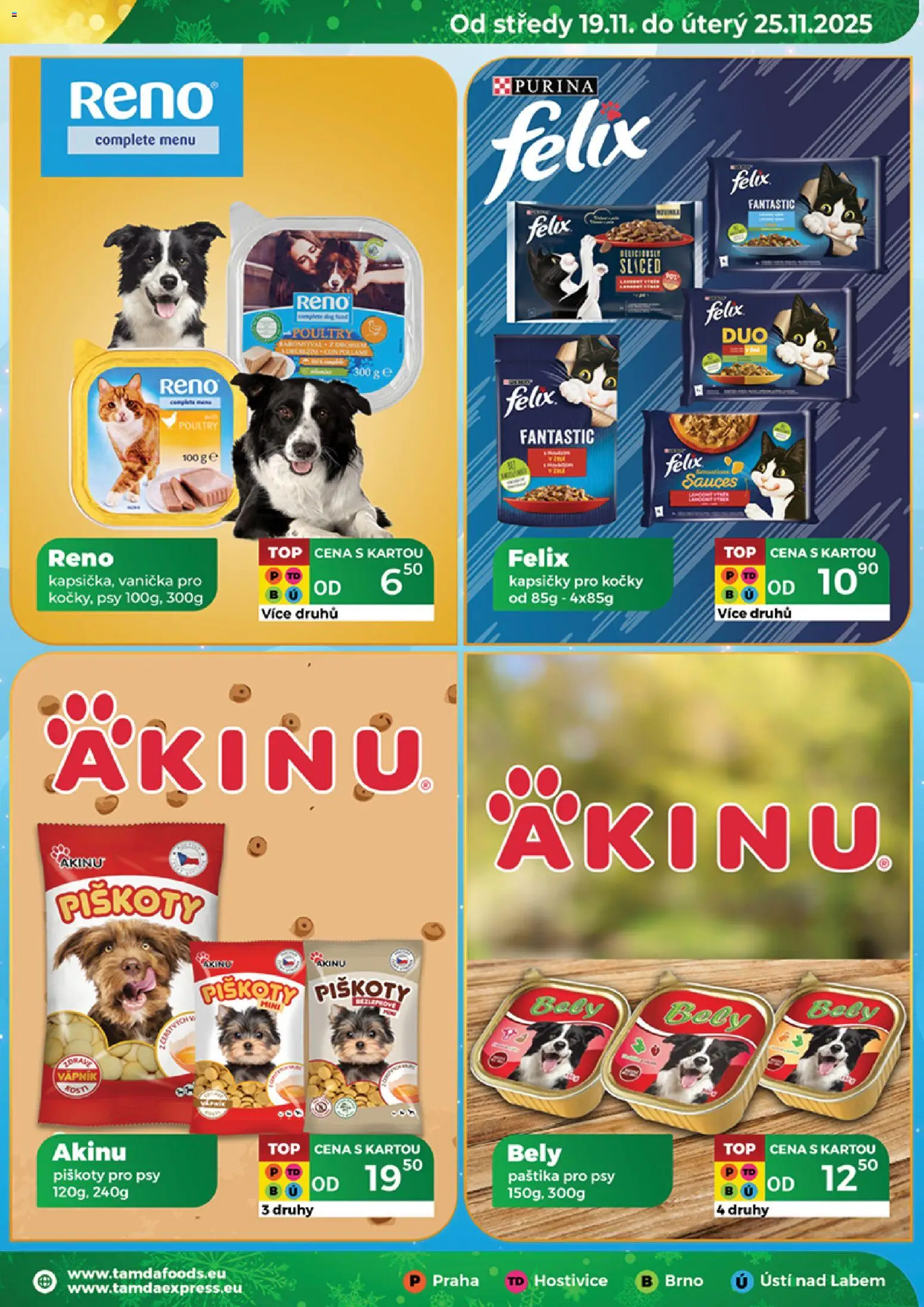 Tamda Foods leták od 26.11.2025 | Strana: 23 | Produkty: Purina, Piškoty, Kapsičky pro kočky, Paštika