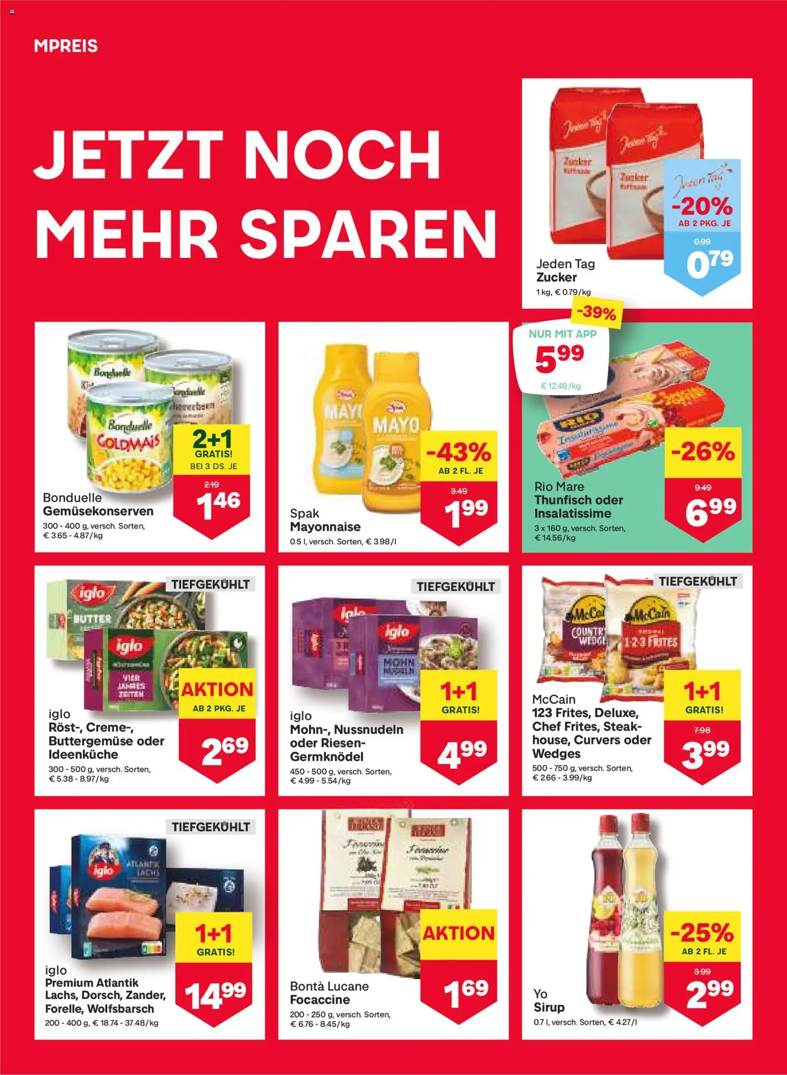 MPREIS Altenmarkt im Pongau gültig ab 20.01.2026 | Seite: 6 | Produkte: Mayonnaise, Zucker, Creme