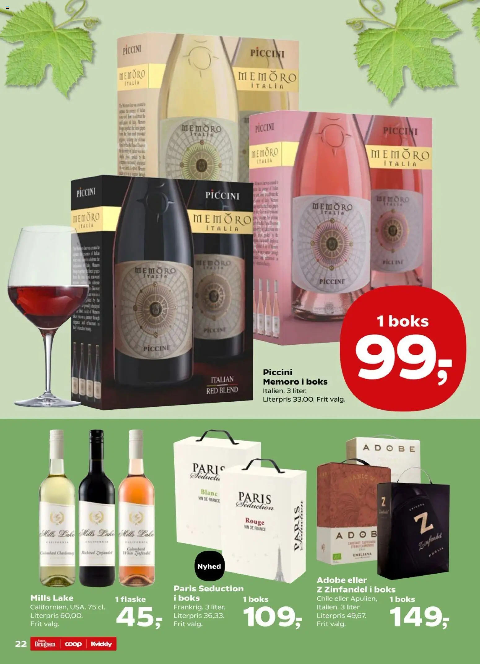 Kvickly tilbudsavis – gyldig fra 27.02.2026 | Side: 24 | Produkter: Boks, Vin