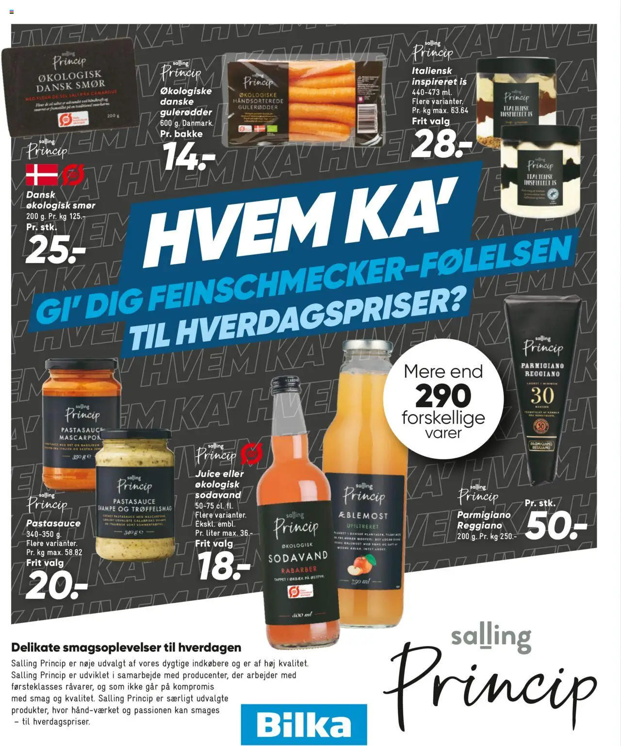 Bilka Tilbudsavis gyldig fra 01.08.2025 | Side: 47 | Produkter: Ost, Juice, Gulerødder, Is