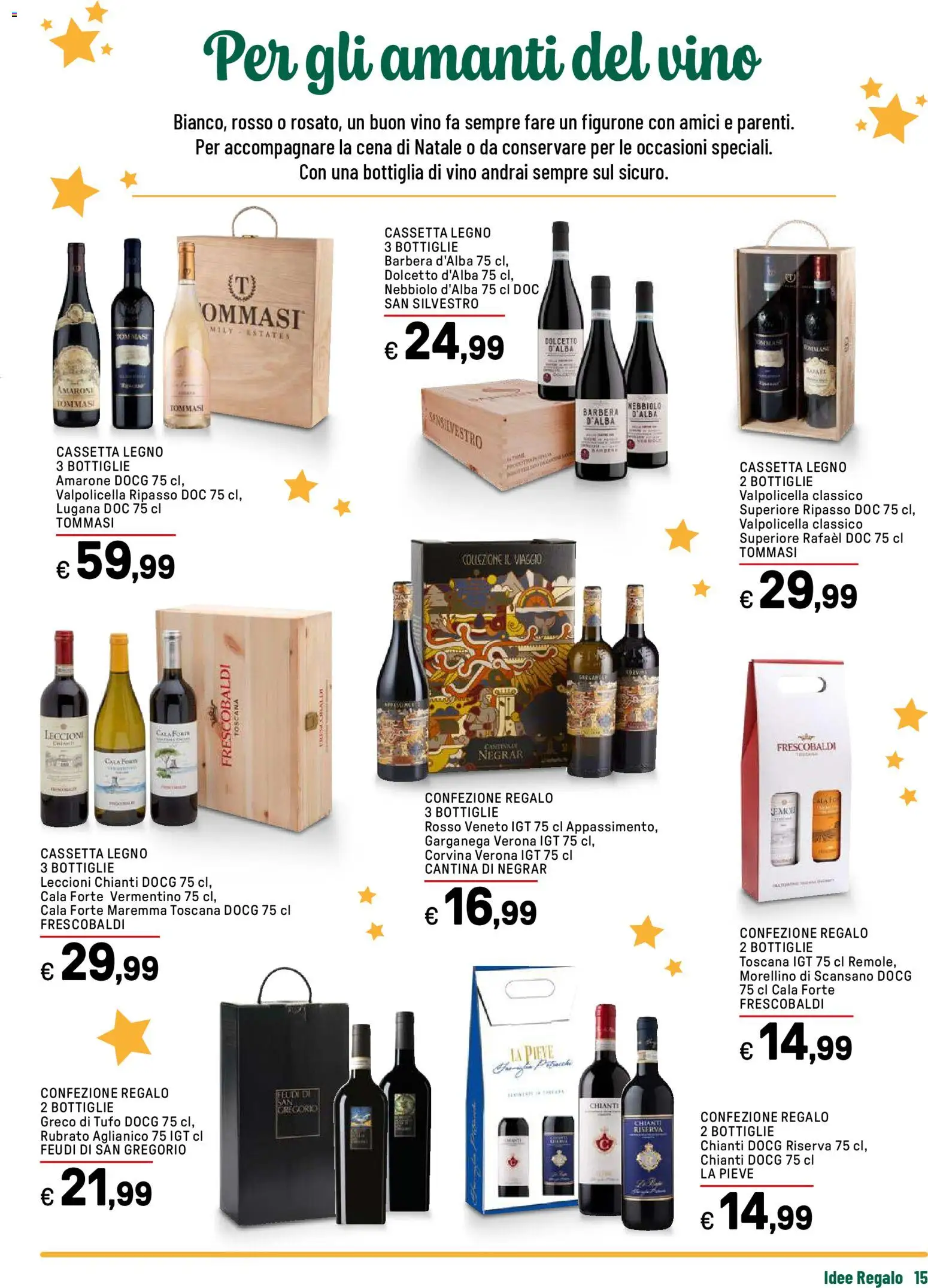 Volantino Iper del 17.11.2025 | Pagina: 15 | Prodotti: Vino, Bottiglia