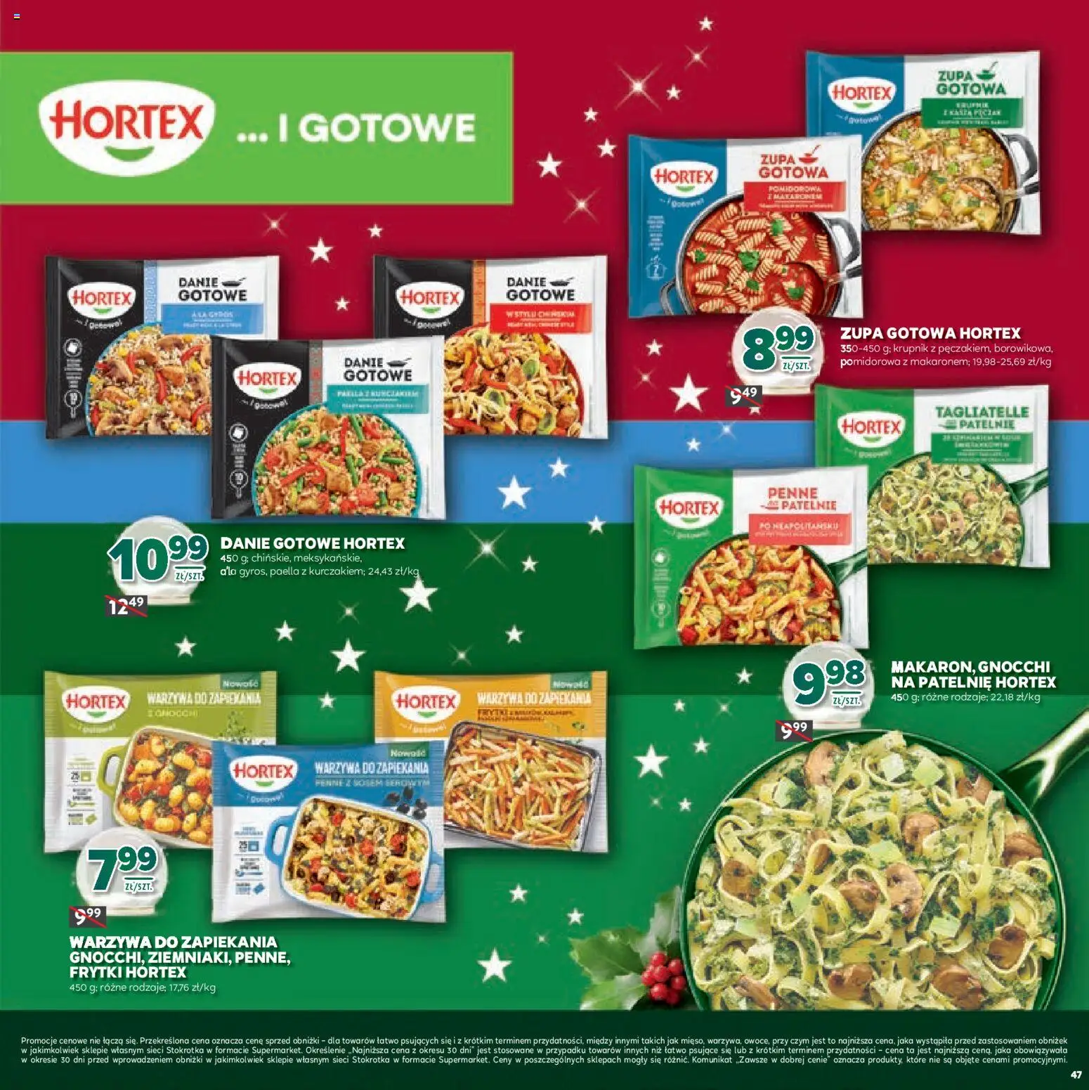 Stokrotka Gazetka - Boże Narodzenie od 11.12.2025 | Strona: 47 | Produkty: Patelnie, Zupa, Gnocchi, Tagliatelle