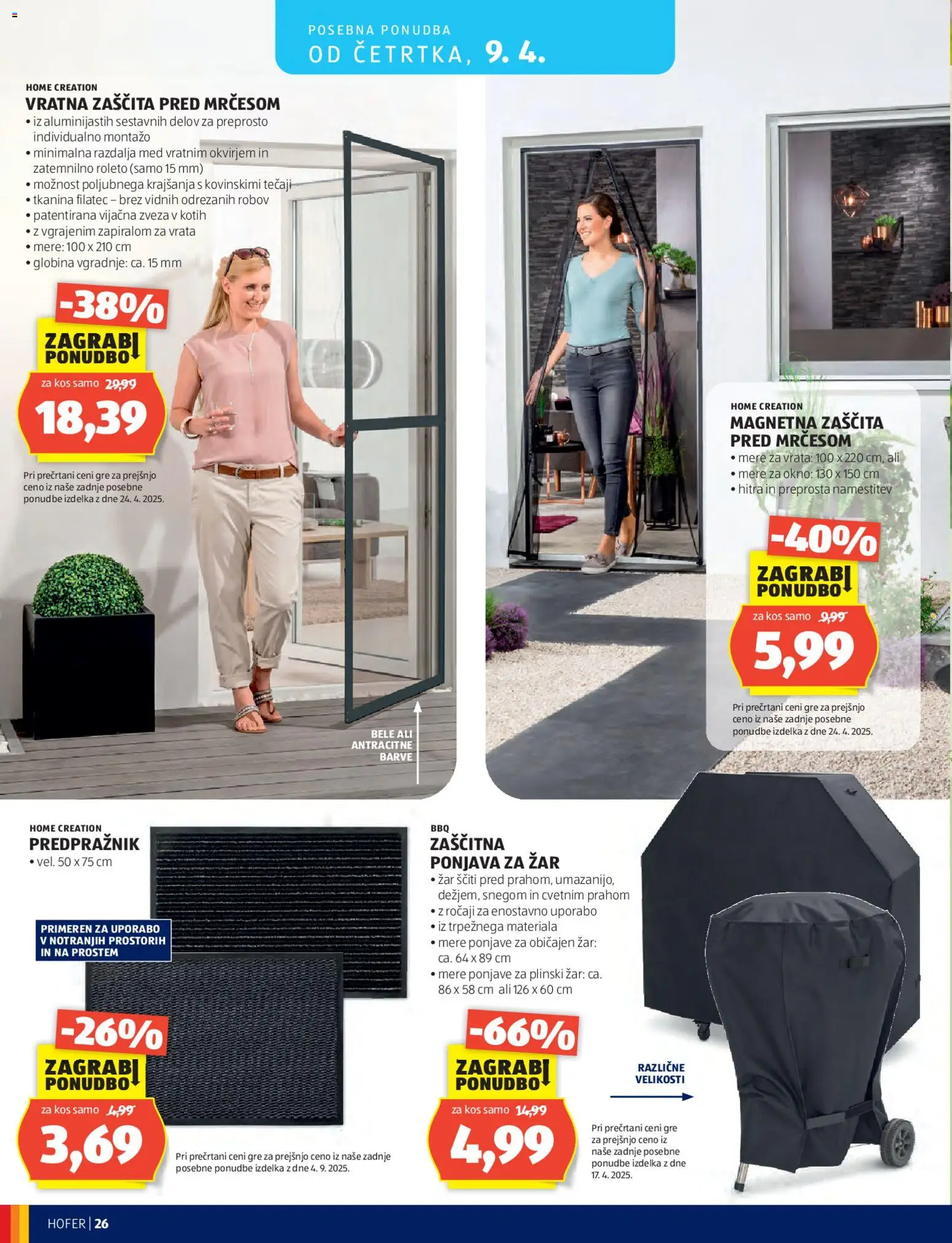 Novi Hofer katalog ponudbe – veljaven od 01.04.2026 | Stran: 26