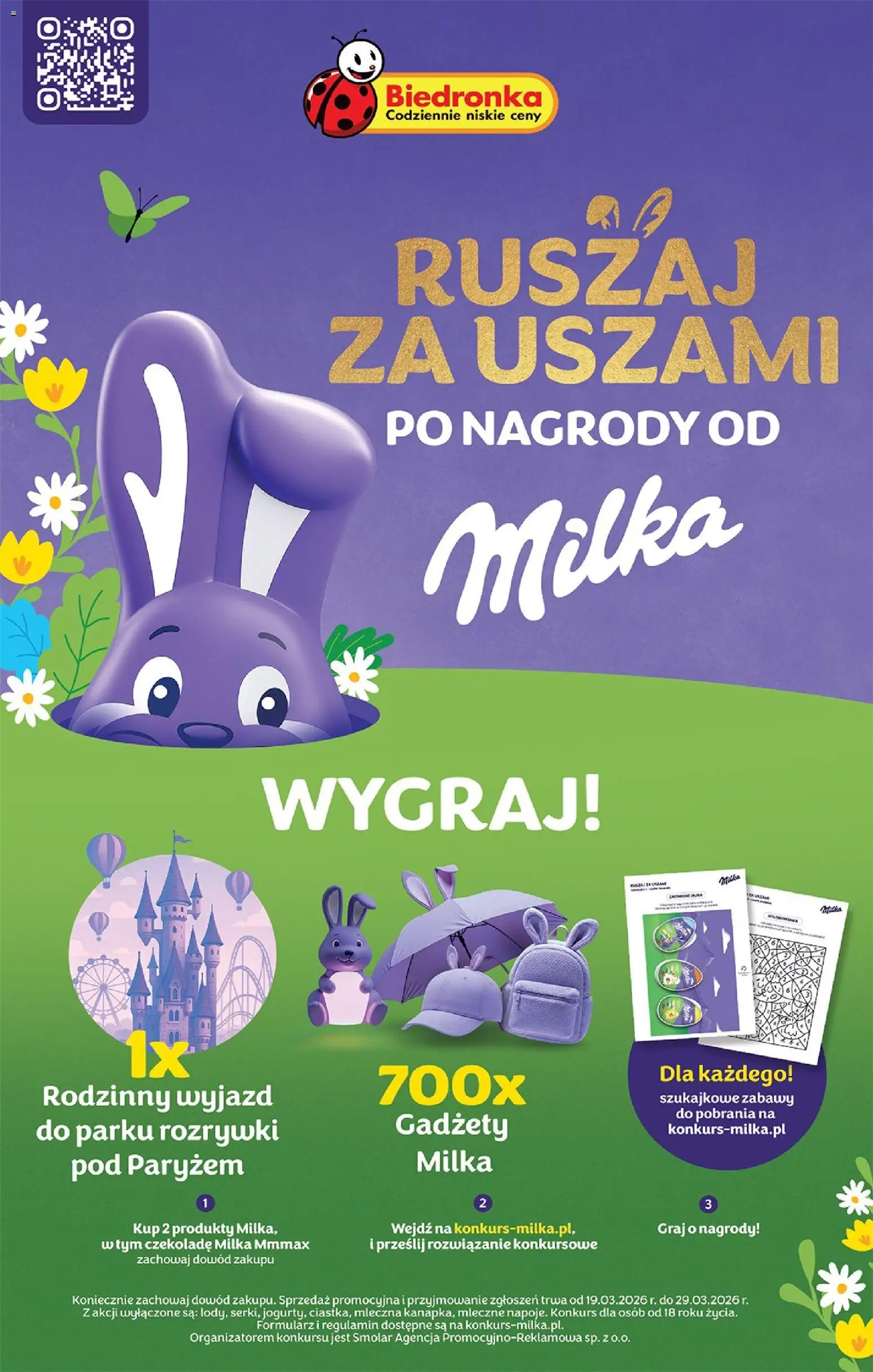 Biedronka gazetka od czwartku od 26.03.2026 | Strona: 62 | Produkty: Milka