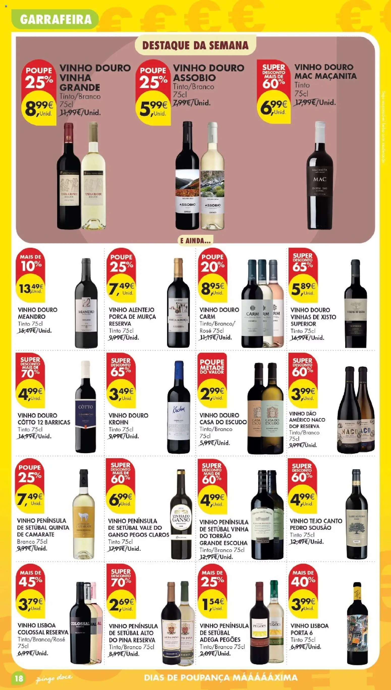 Pingo Doce Poupe Esta Semana Madeira │ válido de 28.04.2026 | Página: 18 | Produtos: Porta, Vinho