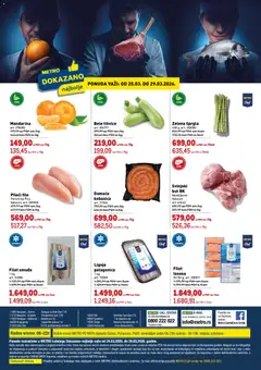 Metro katalog Dokazano - pregled Metro kataloga - važi od 25.03.2026