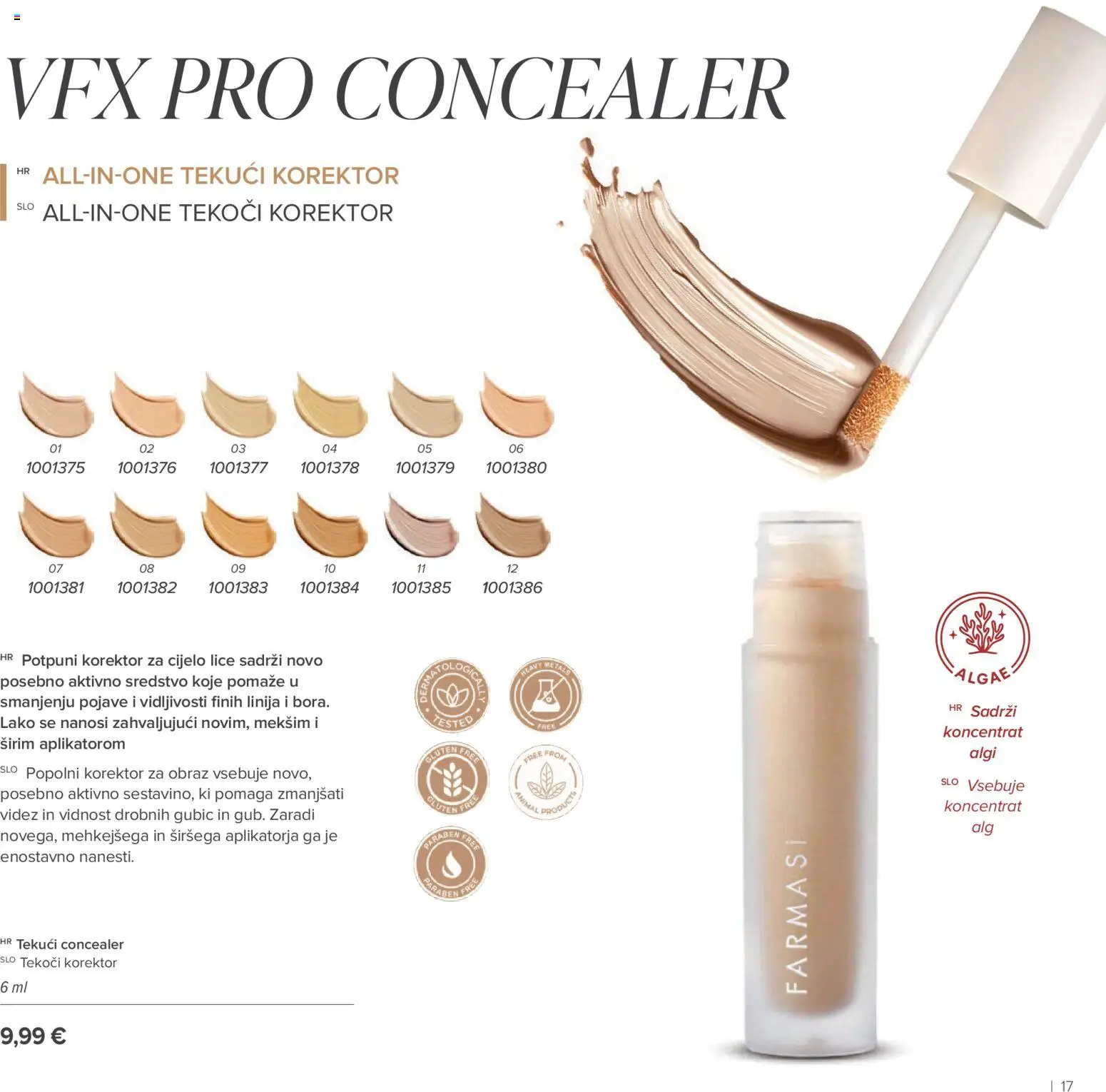 Farmasi katalog | vrijedi od 02.03.2026 | Stranica: 17 | Proizvodi: Concealer, Korektor